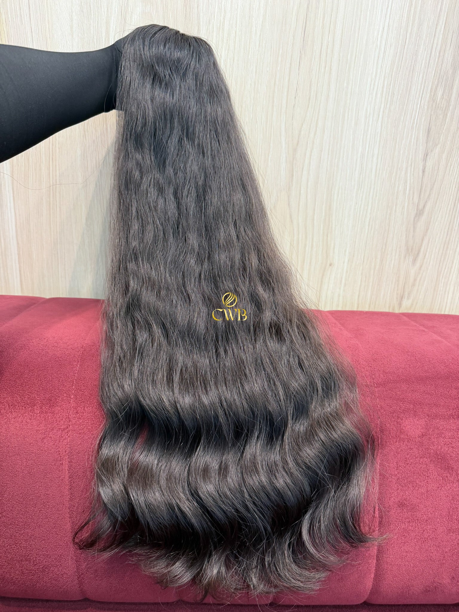 Cabelo Castanho Médio 67cm 147g Brasileiro do Sul