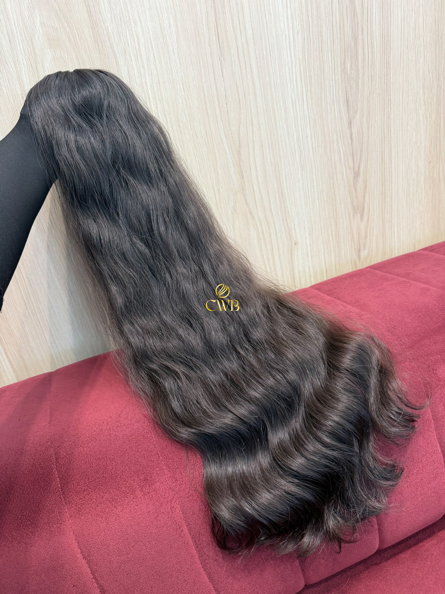 Cabelo Castanho Médio 67cm 147g Brasileiro do Sul