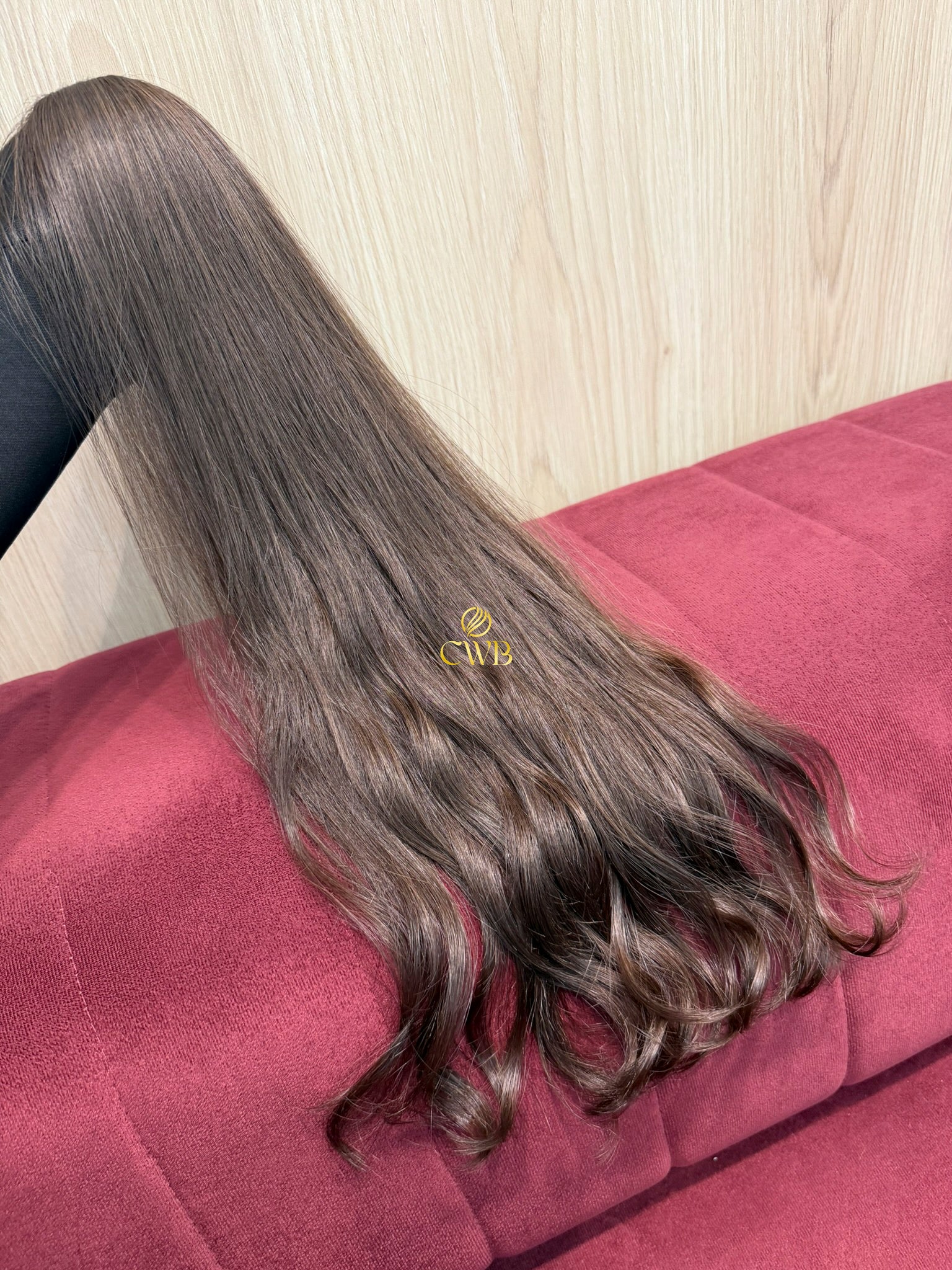 Cabelo Loiro Natural Escuro 56cm 69g Brasileiro do Sul