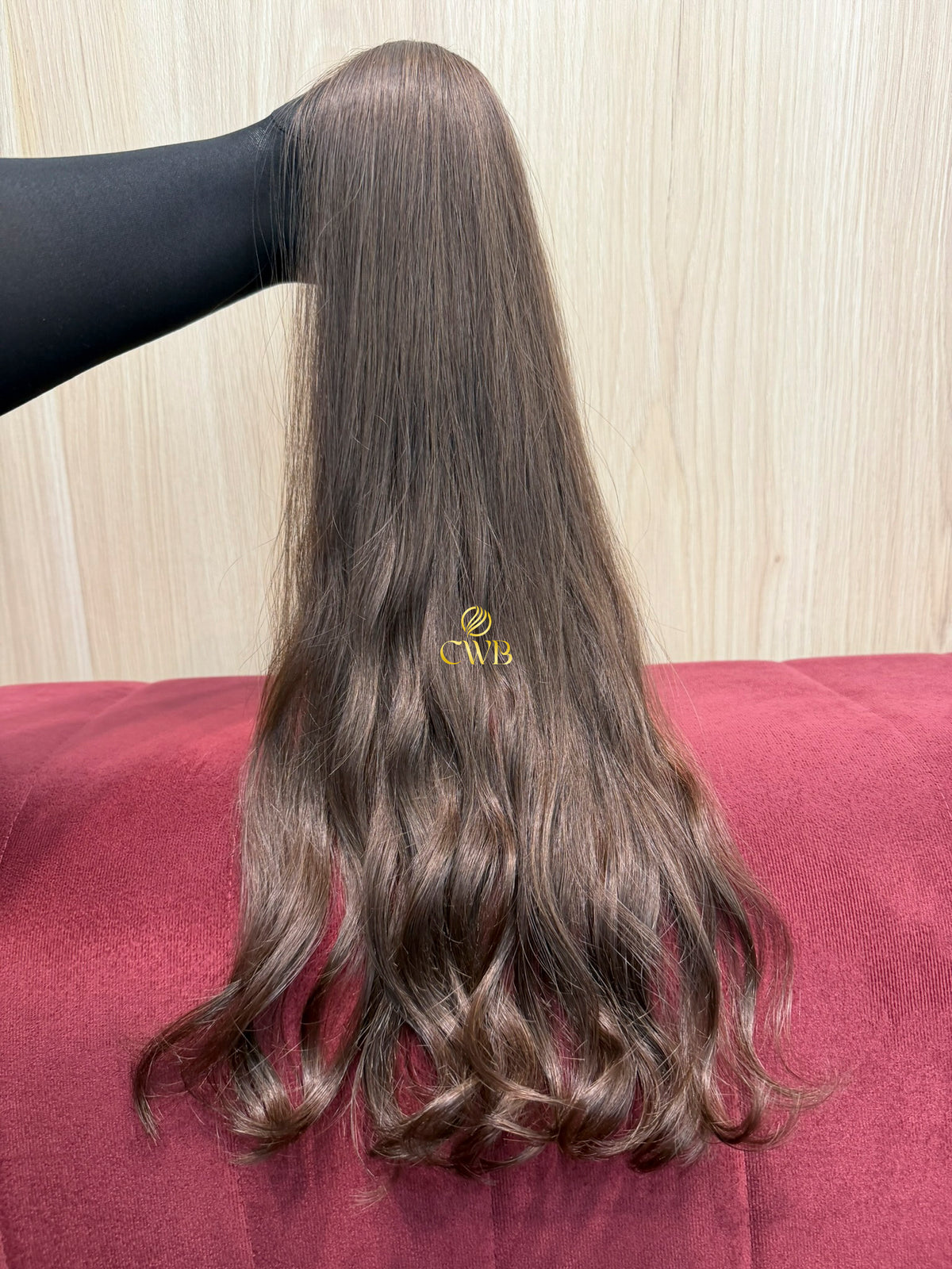 Cabelo Loiro Natural Escuro 56cm 69g Brasileiro do Sul