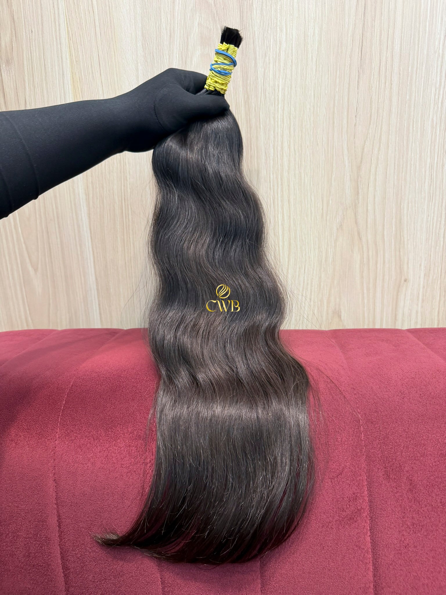 Cabelo Castanho Natural Médio 60cm 91g Brasileiro do Sul