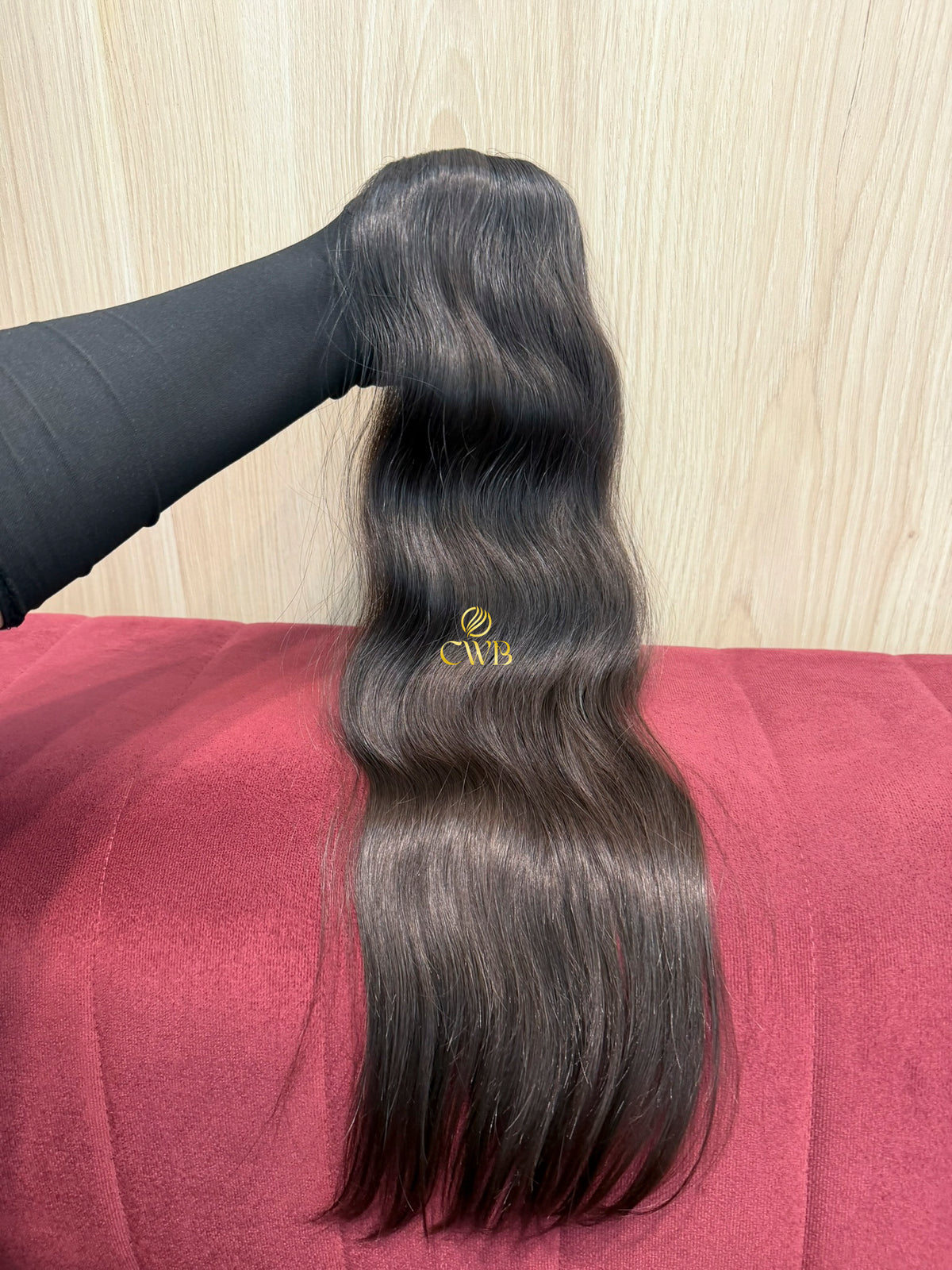 Cabelo Castanho Natural Médio 60cm 91g Brasileiro do Sul