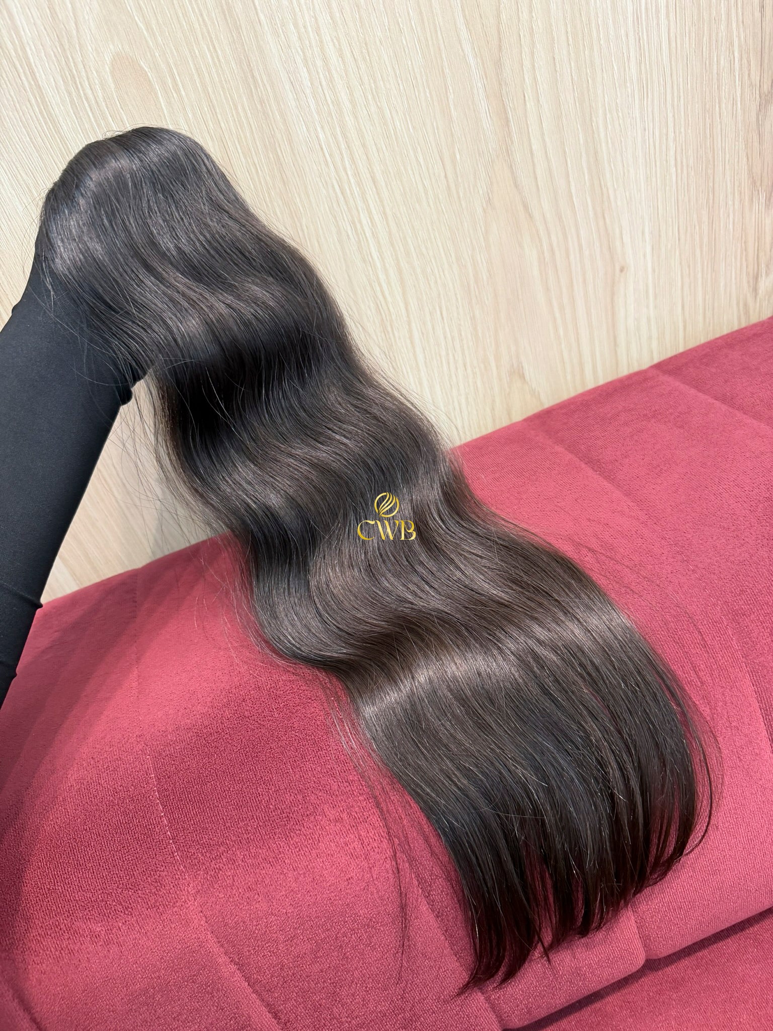 Cabelo Castanho Natural Médio 60cm 91g Brasileiro do Sul