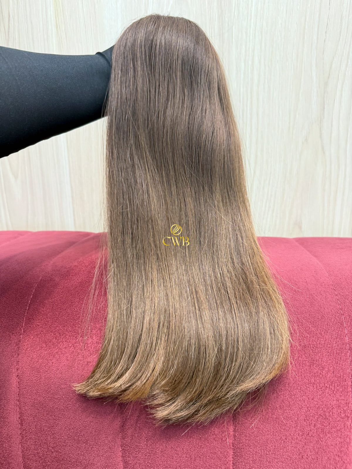 Cabelo Loiro Natural Médio 49cm 125g Brasileiro do Sul