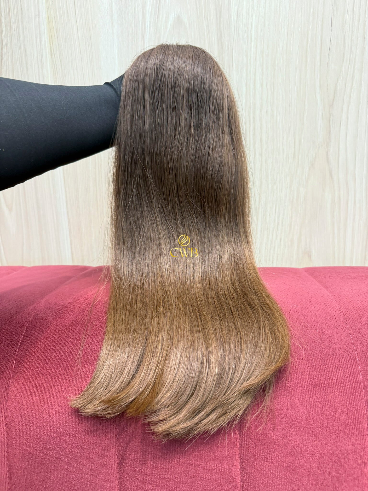 Cabelo Loiro Natural Médio 49cm 125g Brasileiro do Sul