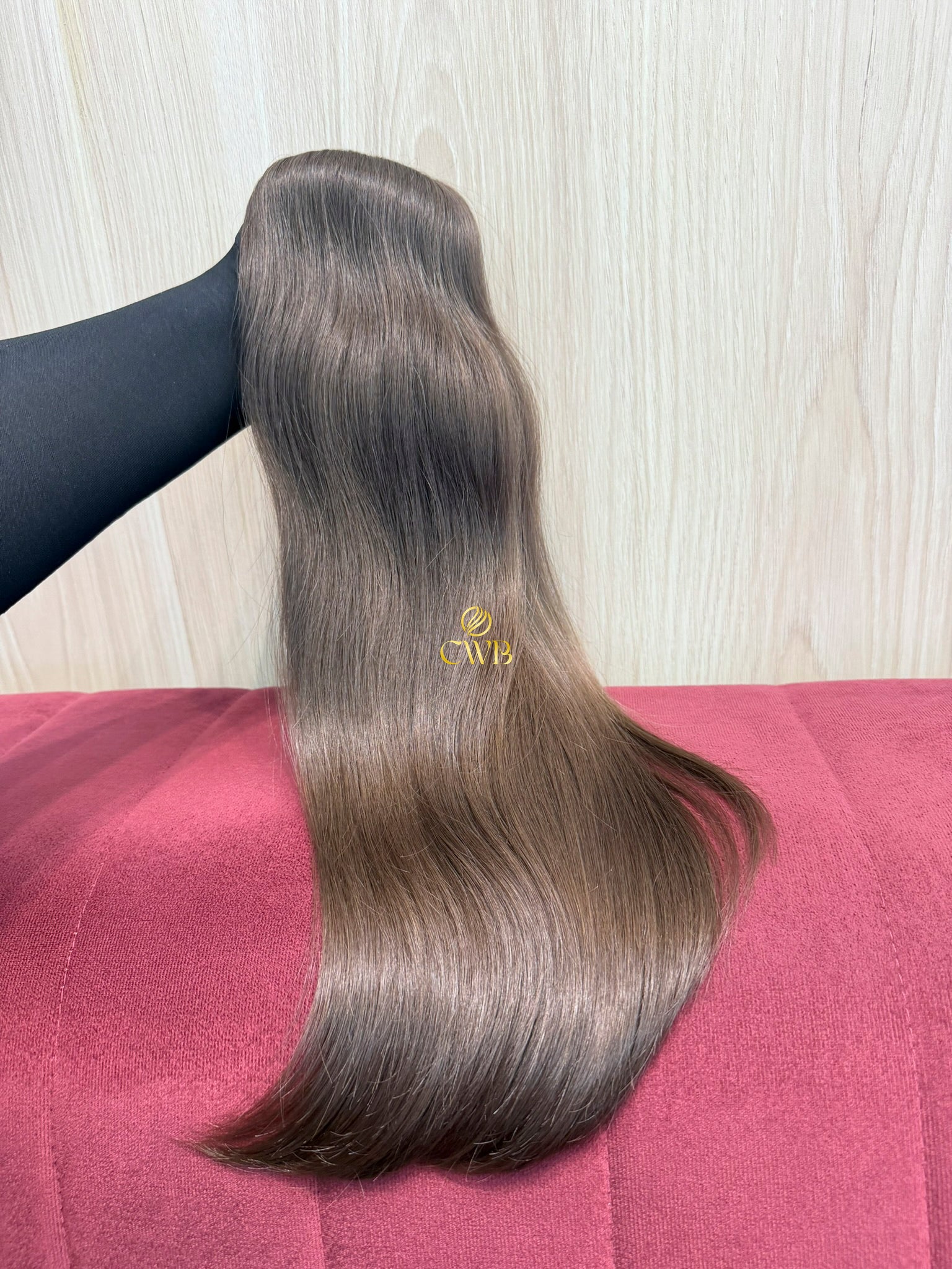 Cabelo Loiro Natural Escuro 53cm 112g Brasileiro do Sul