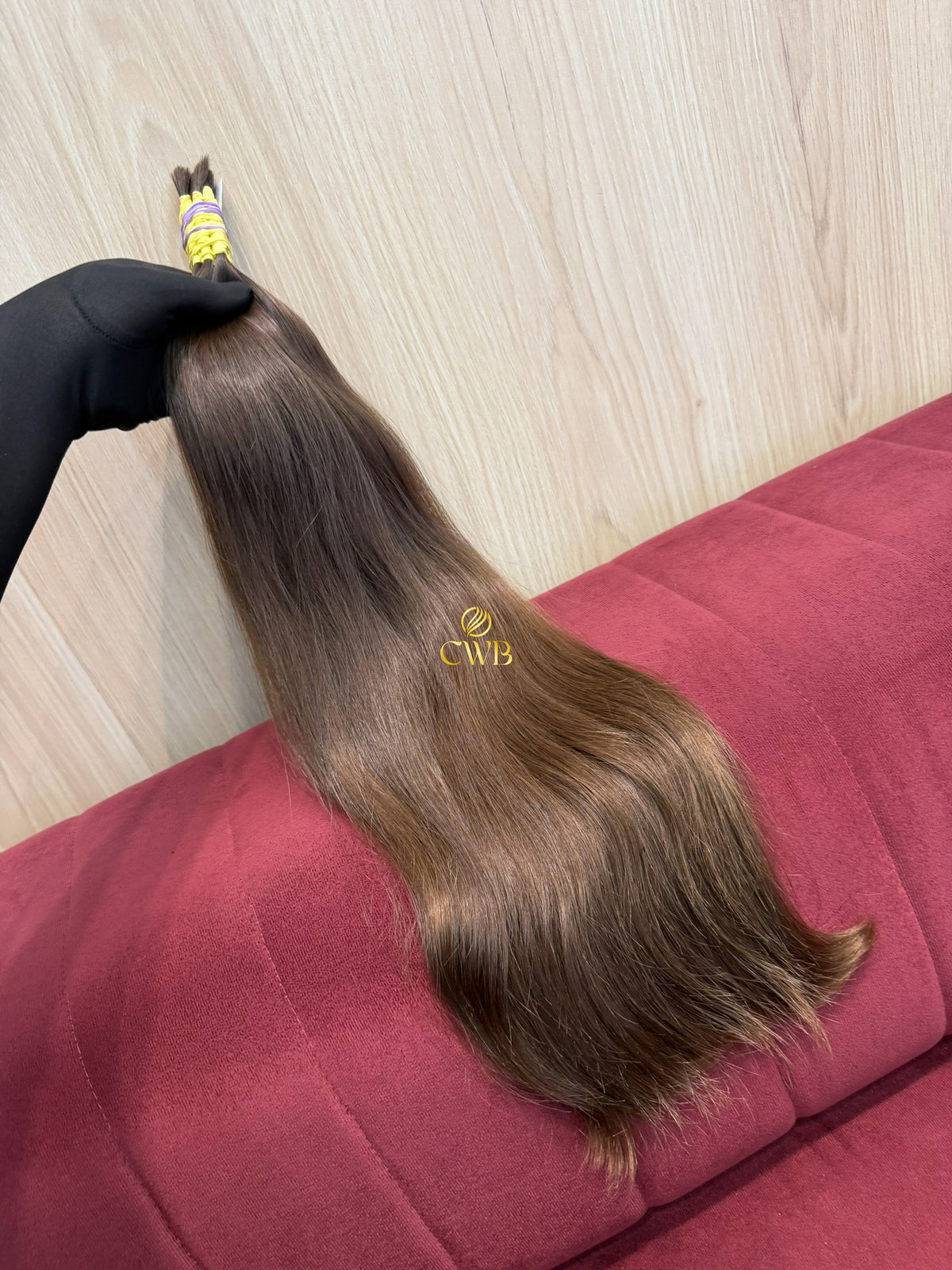 Cabelo Loiro Natural Escuro 62cm 126g Brasileiro do Sul