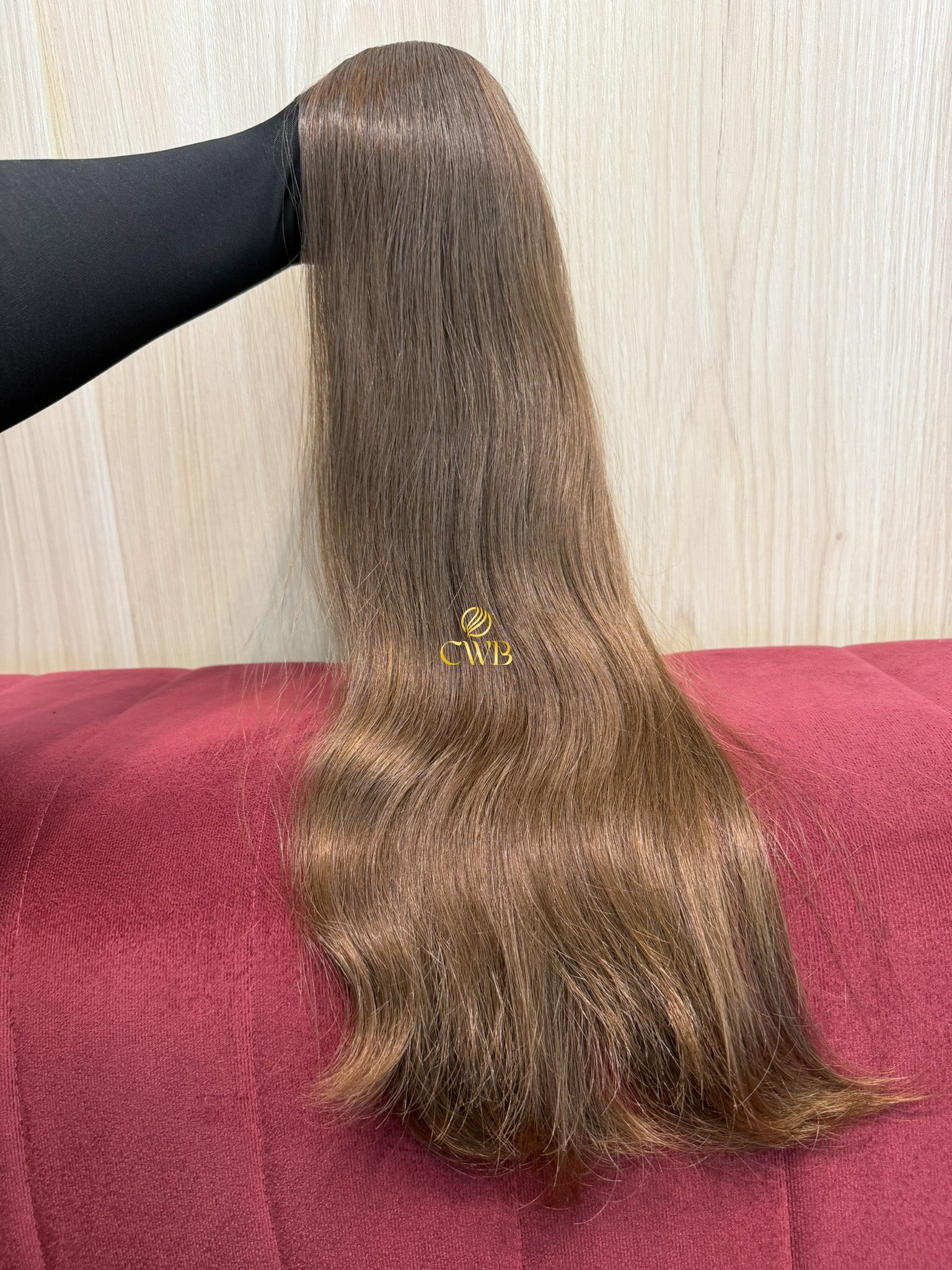 Cabelo Loiro Natural Escuro 62cm 126g Brasileiro do Sul