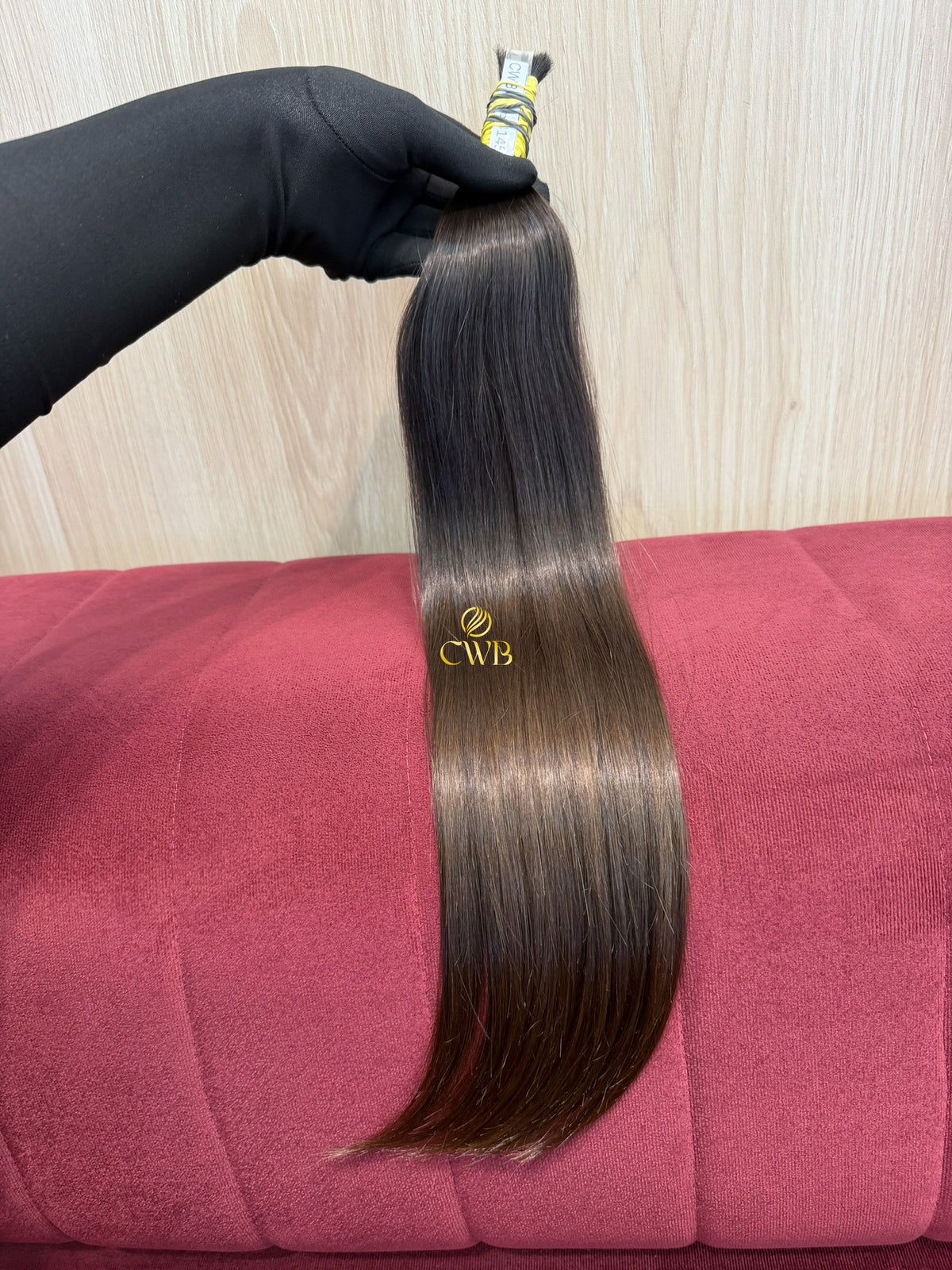 Cabelo Loiro Natural Escuro 54cm 53g Brasileiro do Sul