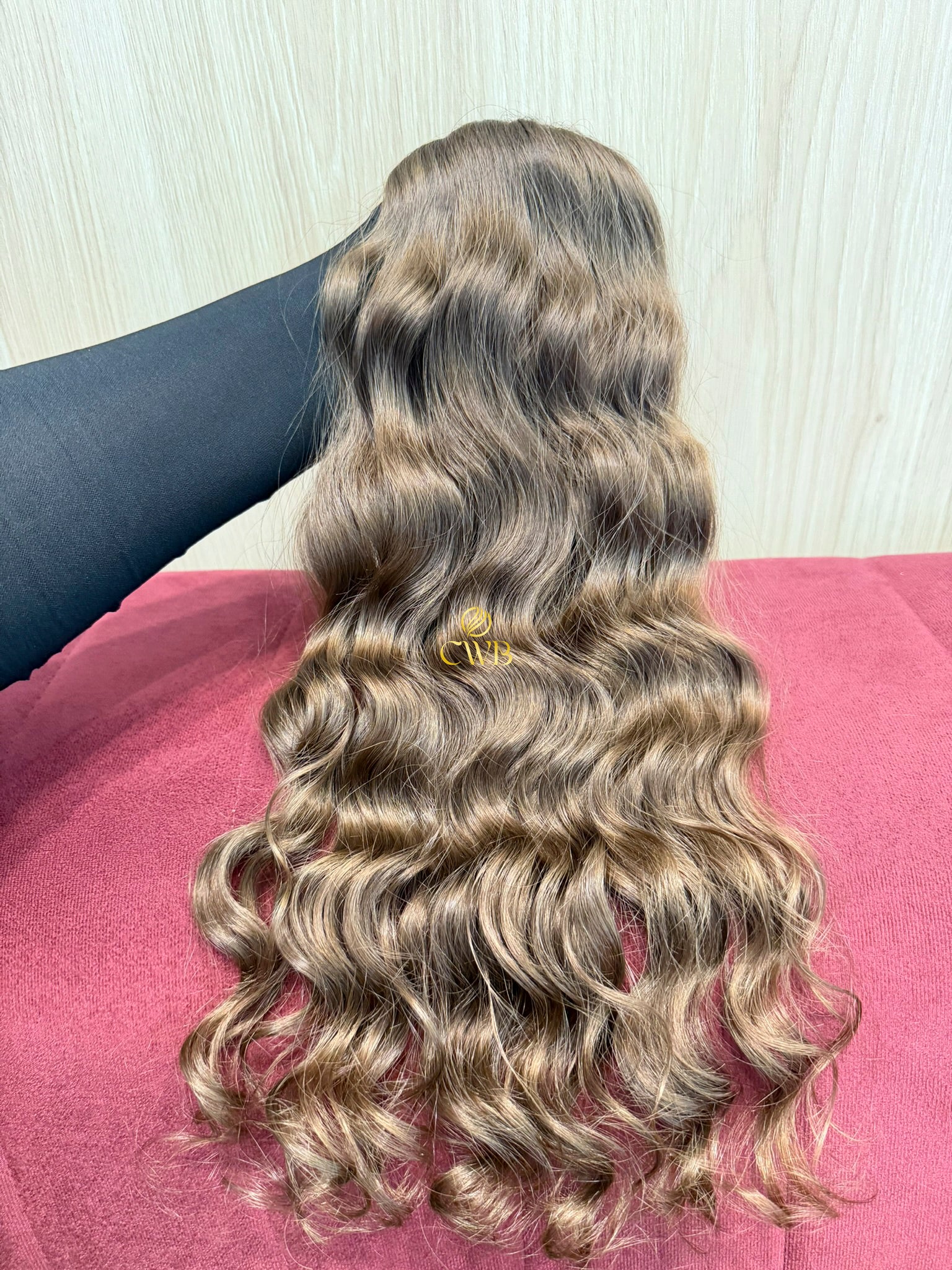 Cabelo Loiro Natural Escuro 53cm 125g Brasileiro do Sul