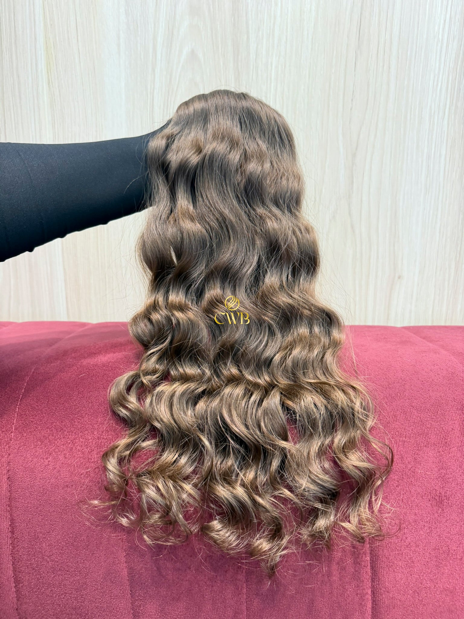 Cabelo Loiro Natural Escuro 53cm 125g Brasileiro do Sul
