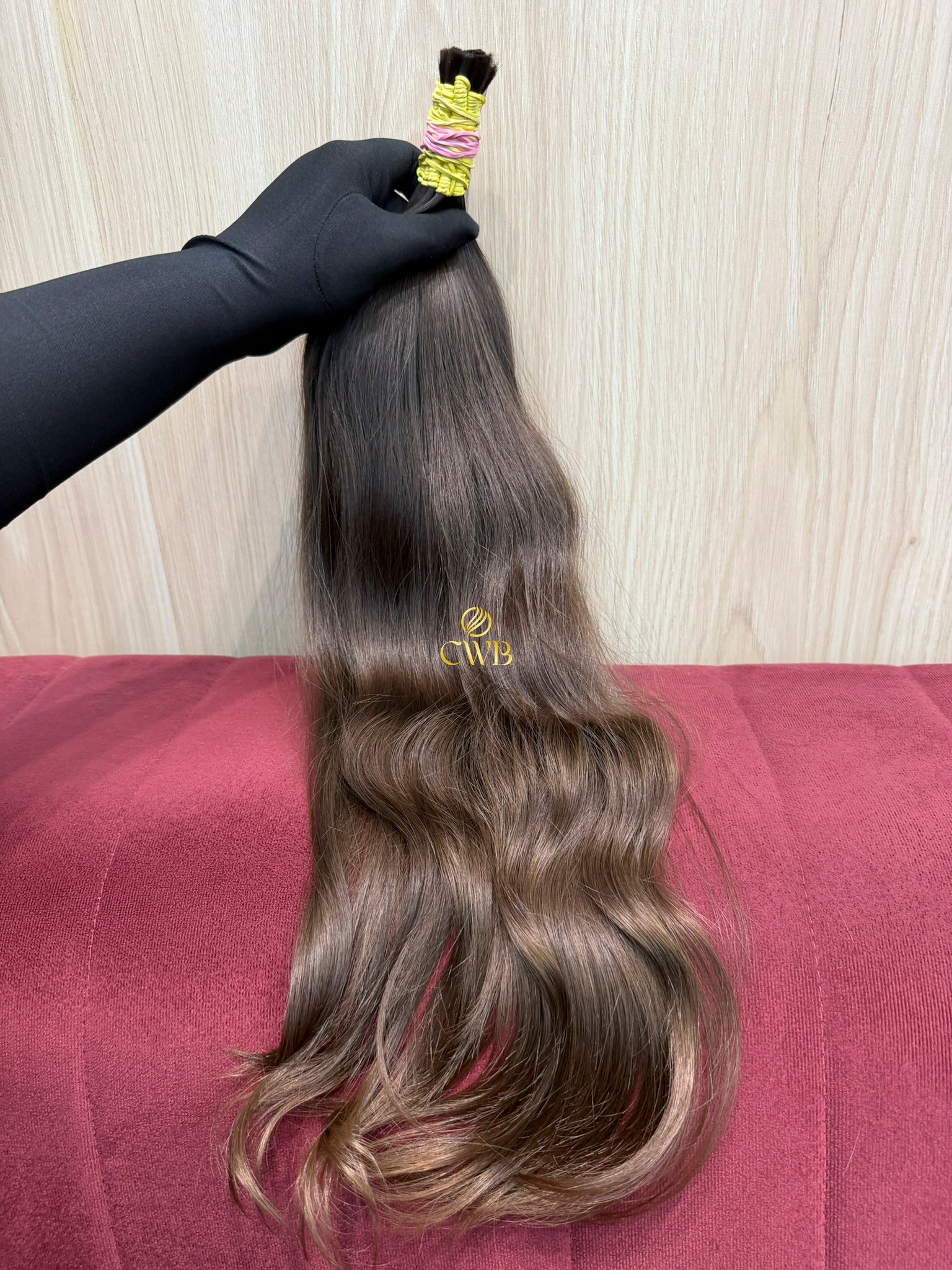 Cabelo Loiro Natural Escuro 56cm 99g Brasileiro do Sul