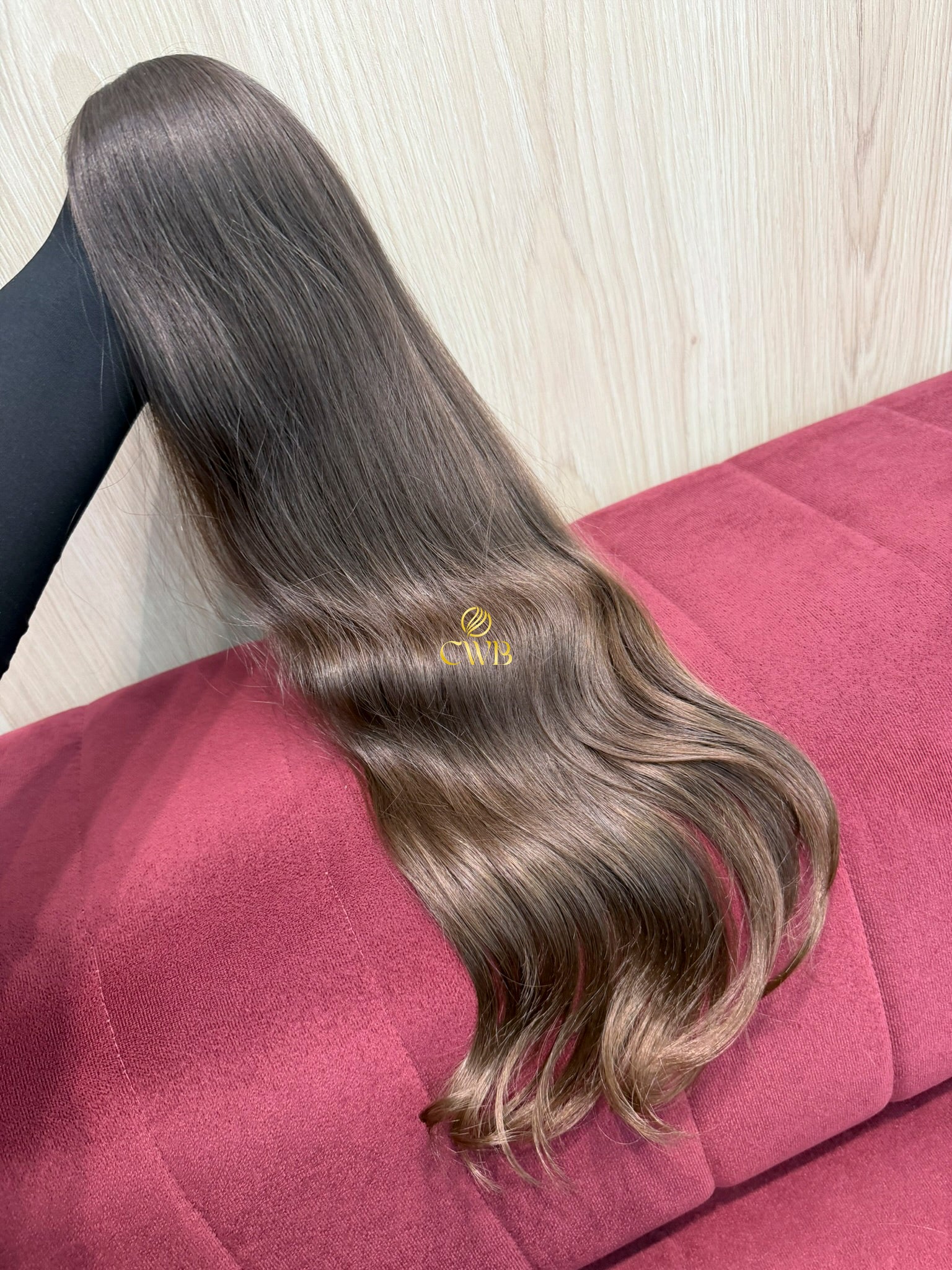 Cabelo Loiro Natural Escuro 56cm 99g Brasileiro do Sul