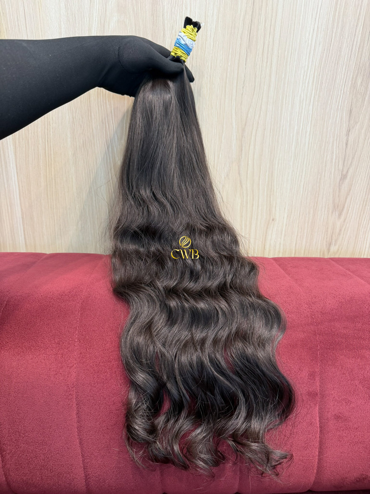 Cabelo Castanho Médio 66cm 107g Brasileiro do Sul