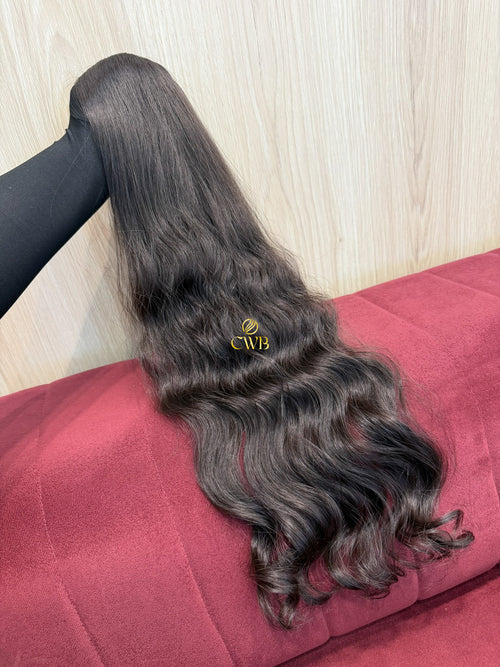 Cabelo Castanho Médio 66cm 107g Brasileiro do Sul