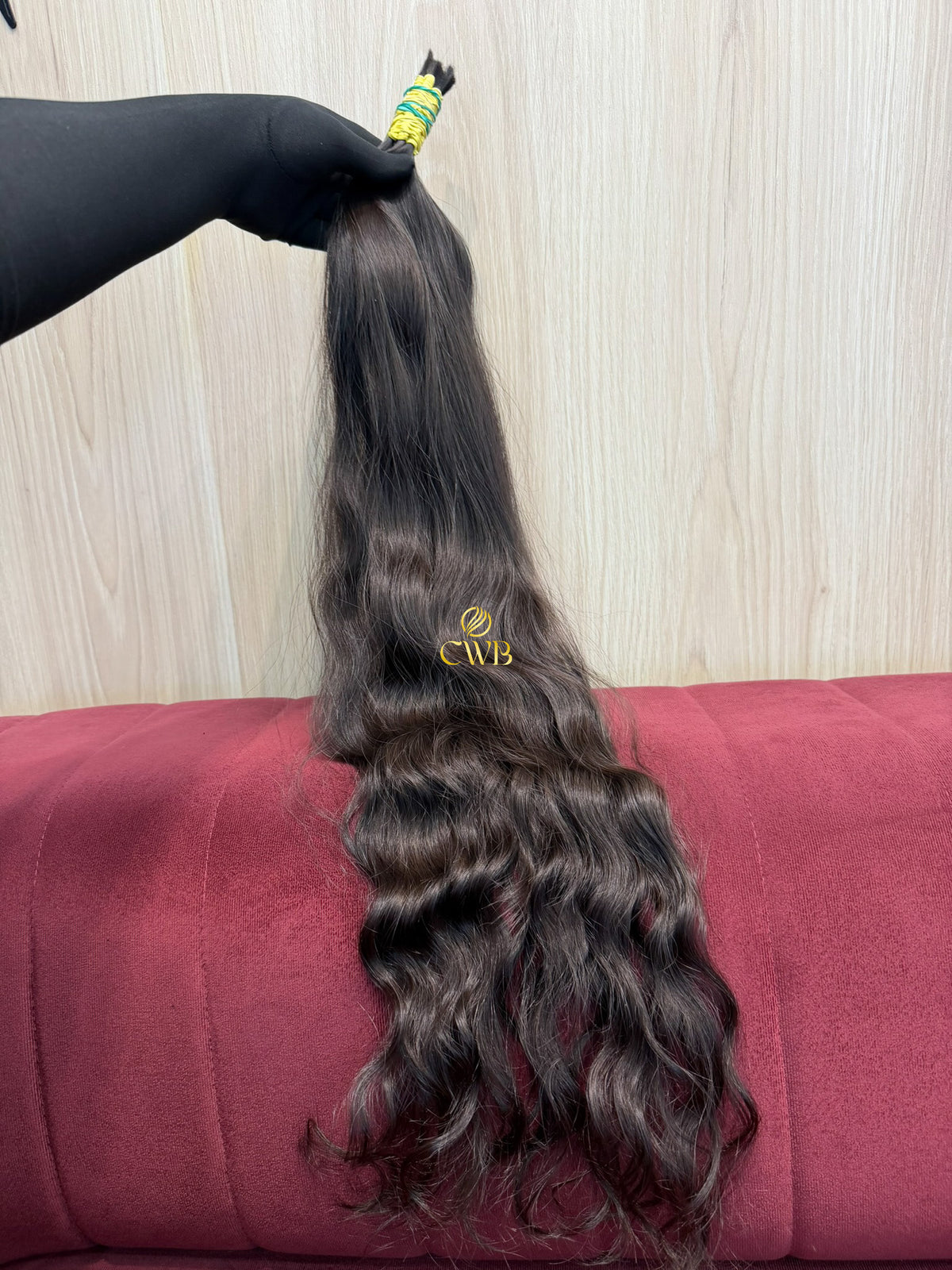 Cabelo Castanho Médio 75cm 113g Brasileiro do Sul