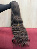 Cabelo Castanho Médio 75cm 113g Brasileiro do Sul