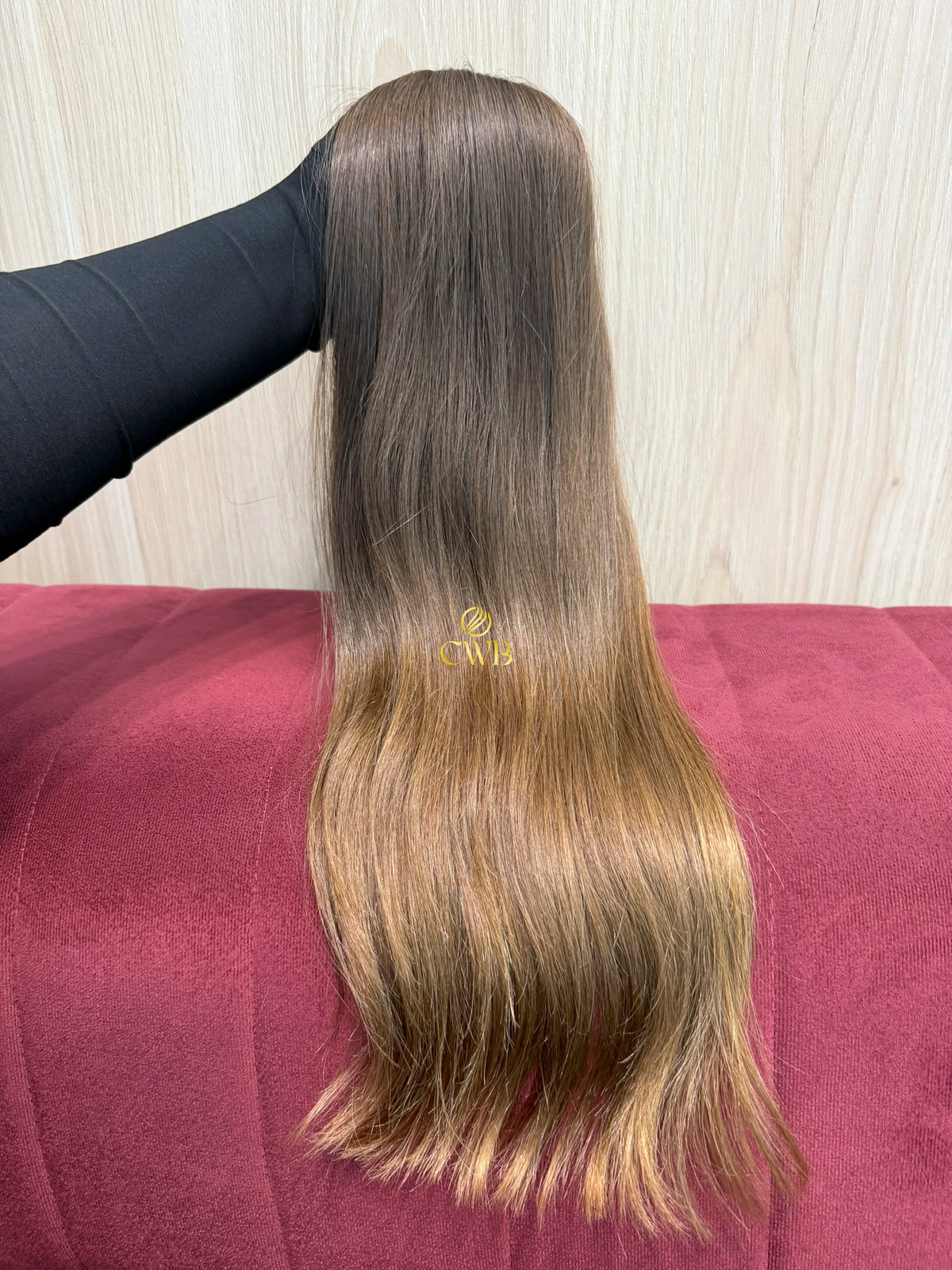 Cabelo Loiro Natural Claro 56cm 115g Brasileiro do Sul