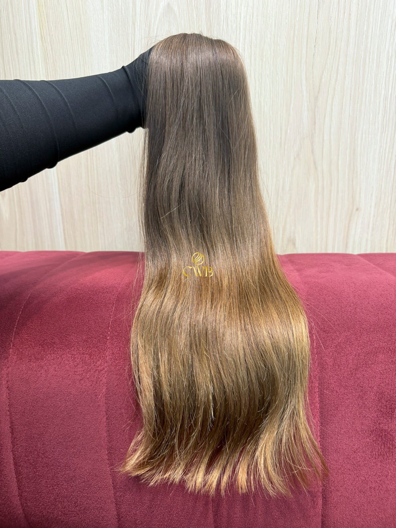 Cabelo Loiro Natural Claro 56cm 115g Brasileiro do Sul