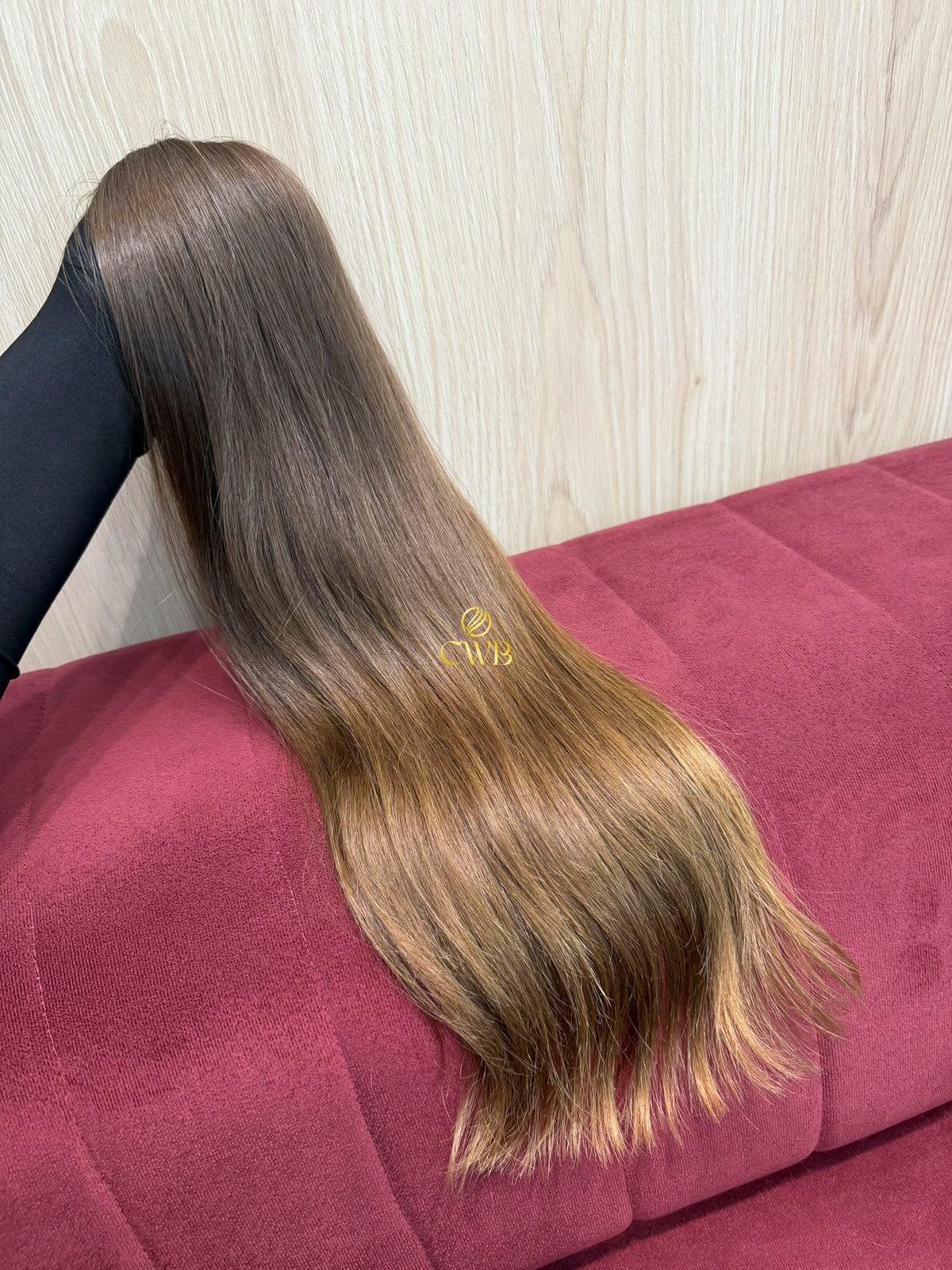 Cabelo Loiro Natural Claro 56cm 115g Brasileiro do Sul