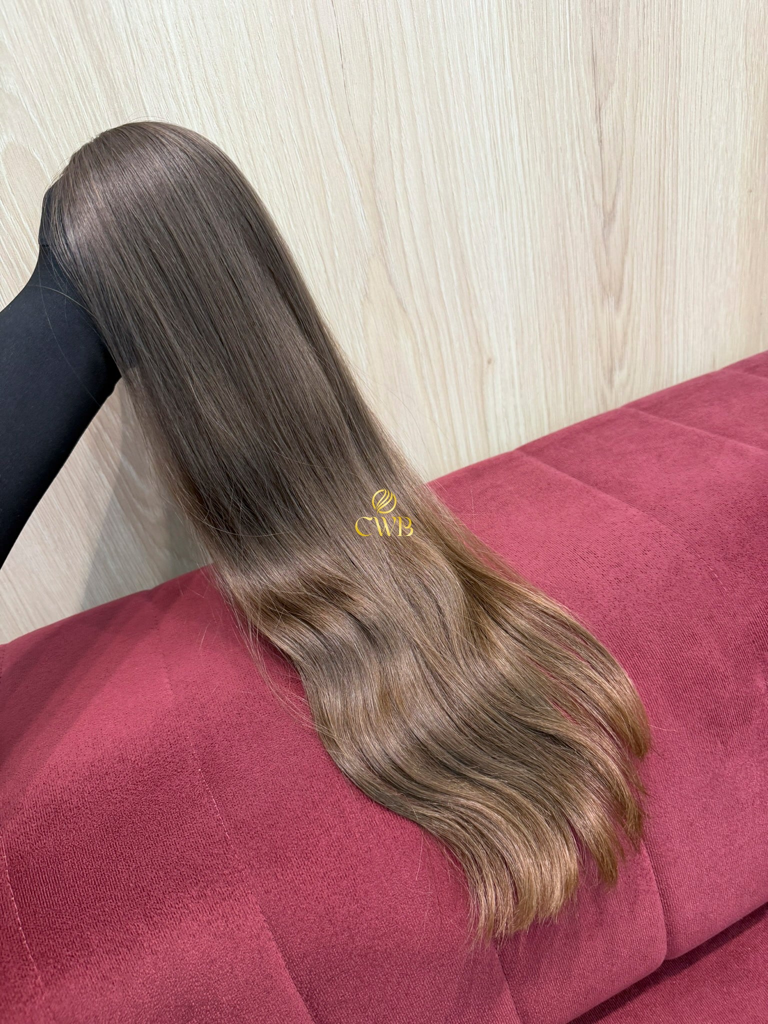Cabelo Loiro Natural Médio 56cm 76g Brasileiro do Sul