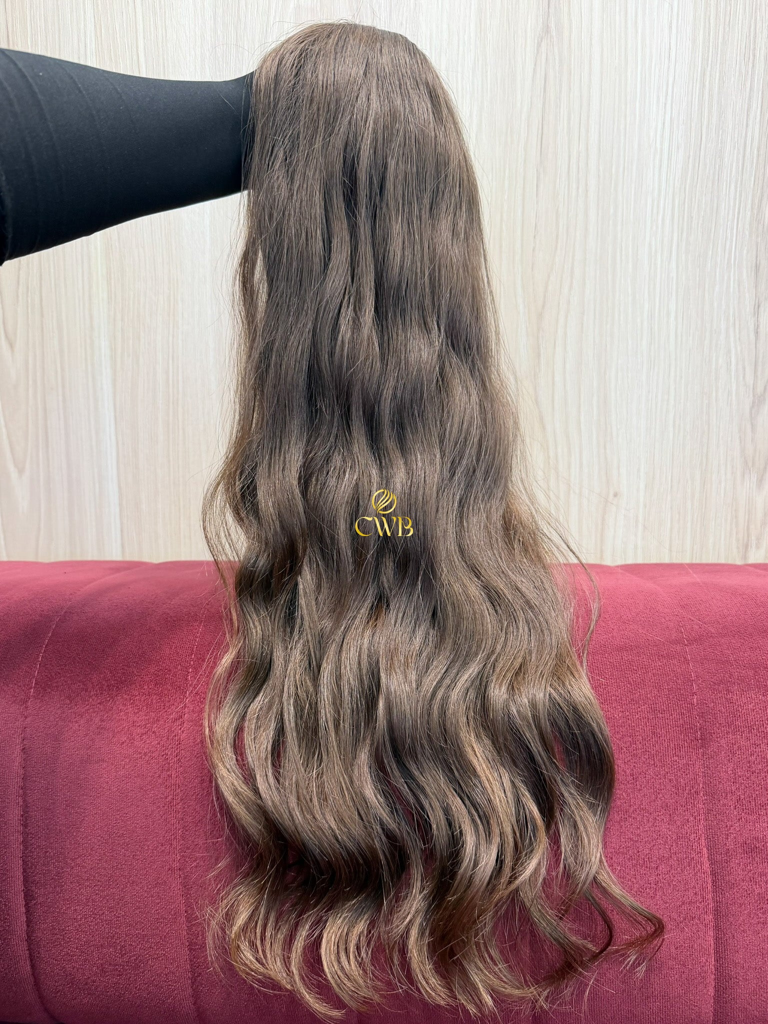 Cabelo Loiro Natural Escuro 68cm 139g Brasileiro do Sul