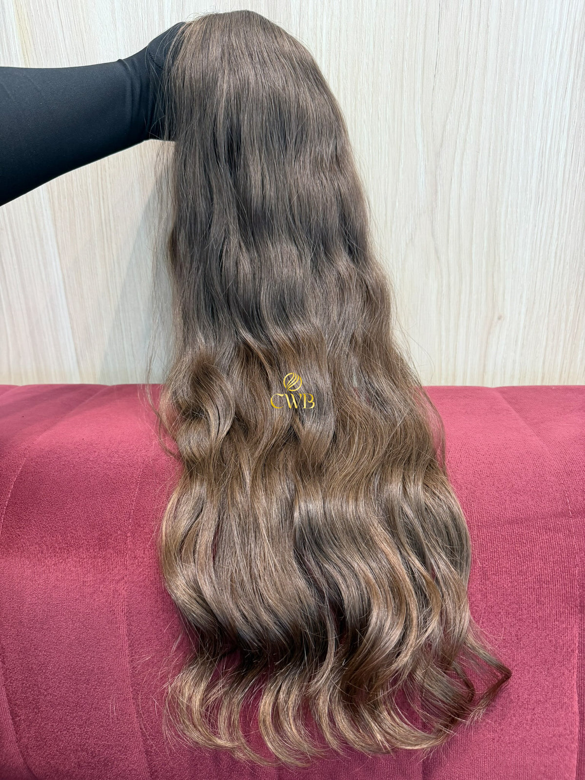 Cabelo Loiro Natural Escuro 68cm 139g Brasileiro do Sul