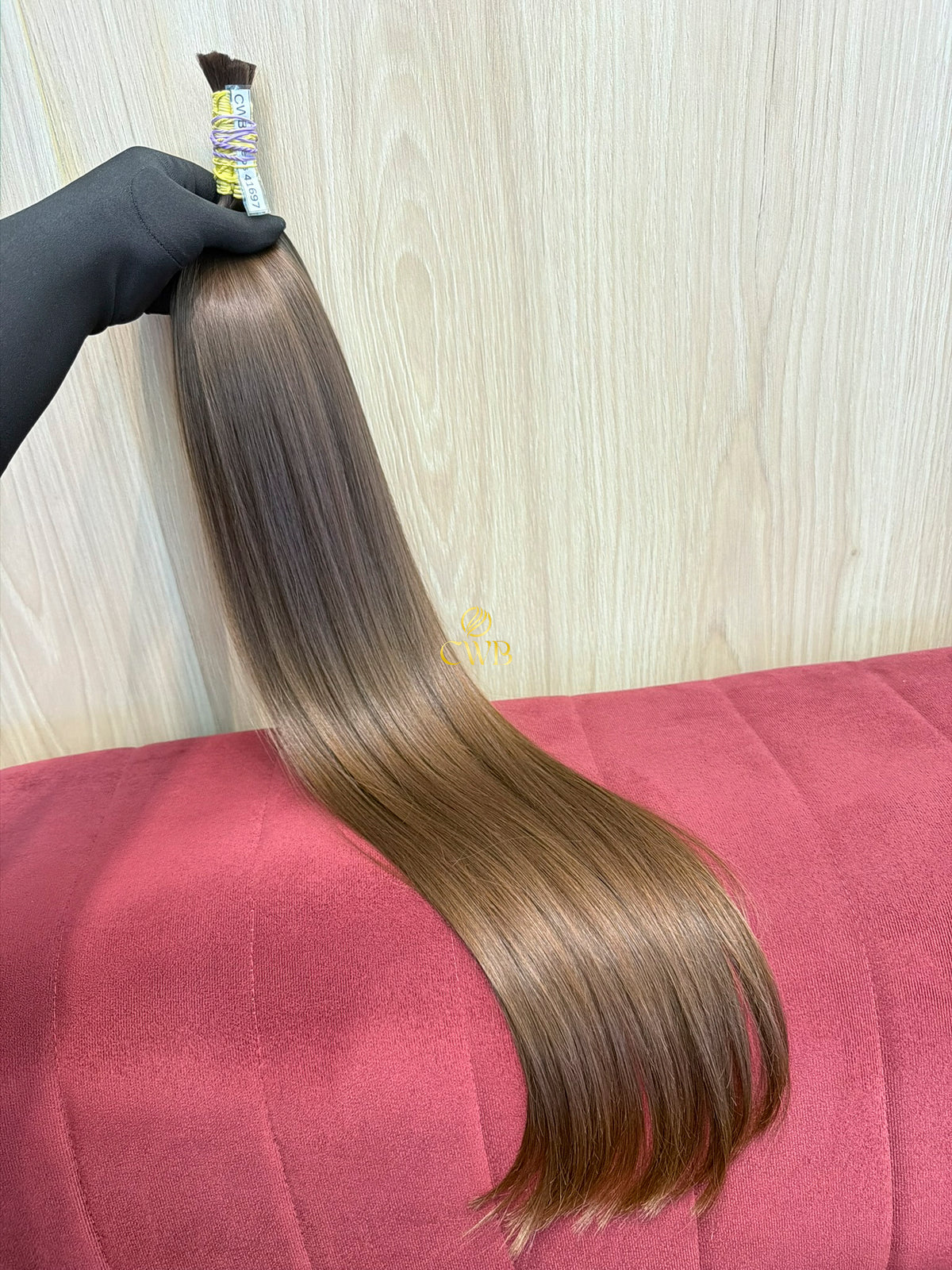 Cabelo Loiro Natural Escuro 71cm 94g Brasileiro do Sul