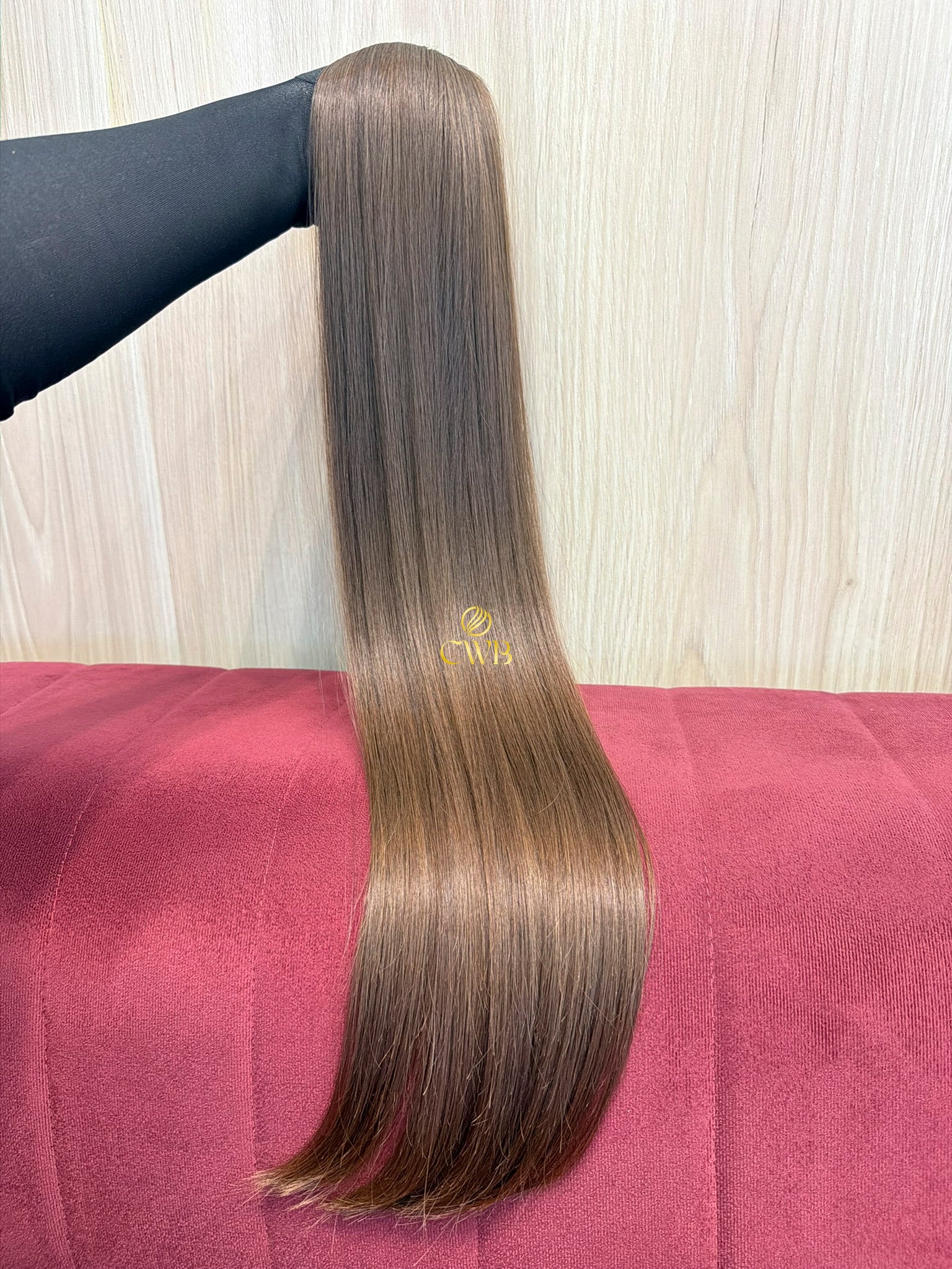 Cabelo Loiro Natural Escuro 71cm 94g Brasileiro do Sul