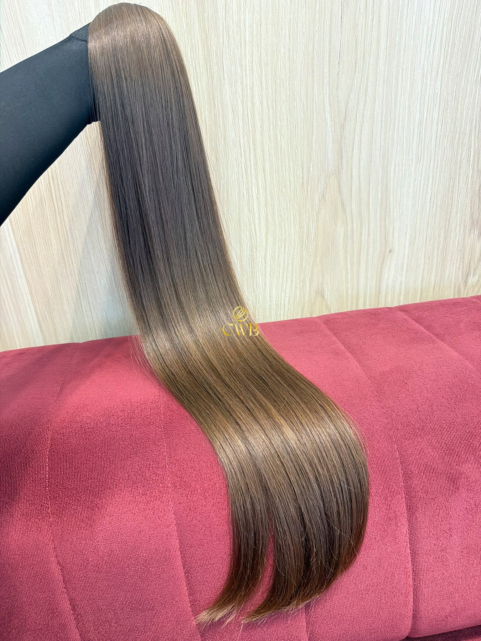 Cabelo Loiro Natural Escuro 71cm 94g Brasileiro do Sul