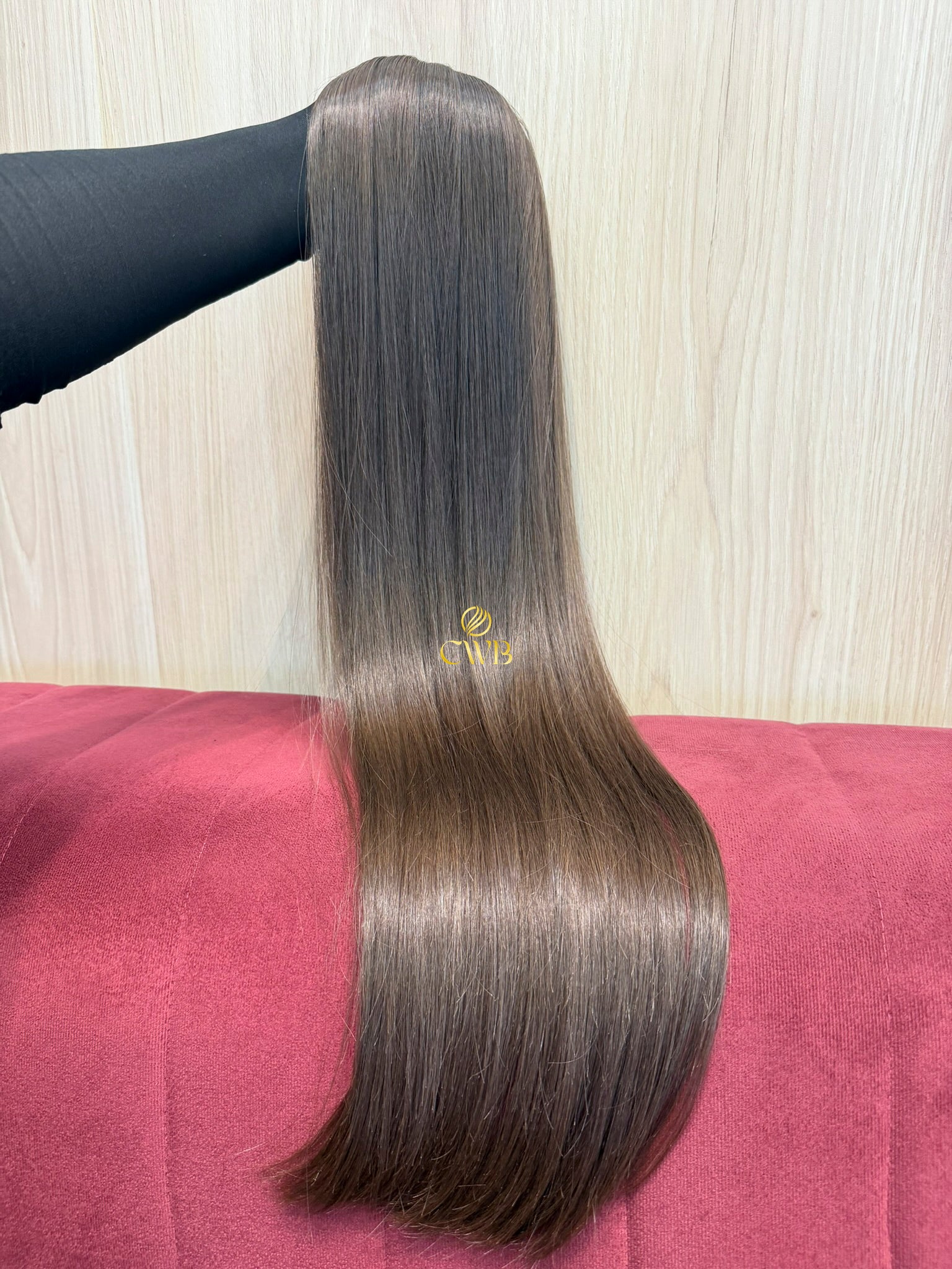 Cabelo Loiro Natural Escuro 73cm 141g Brasileiro do Sul