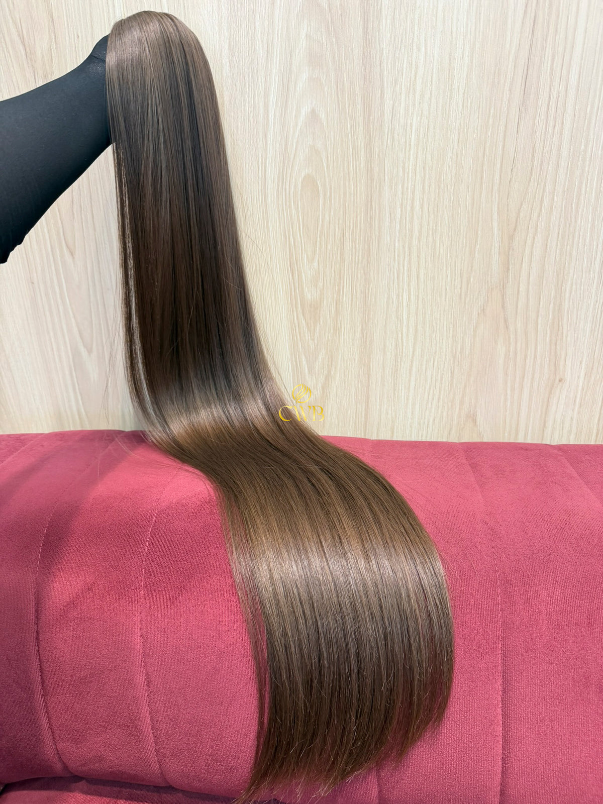Cabelo Loiro Natural Escuro 95cm 144g Brasileiro do Sul