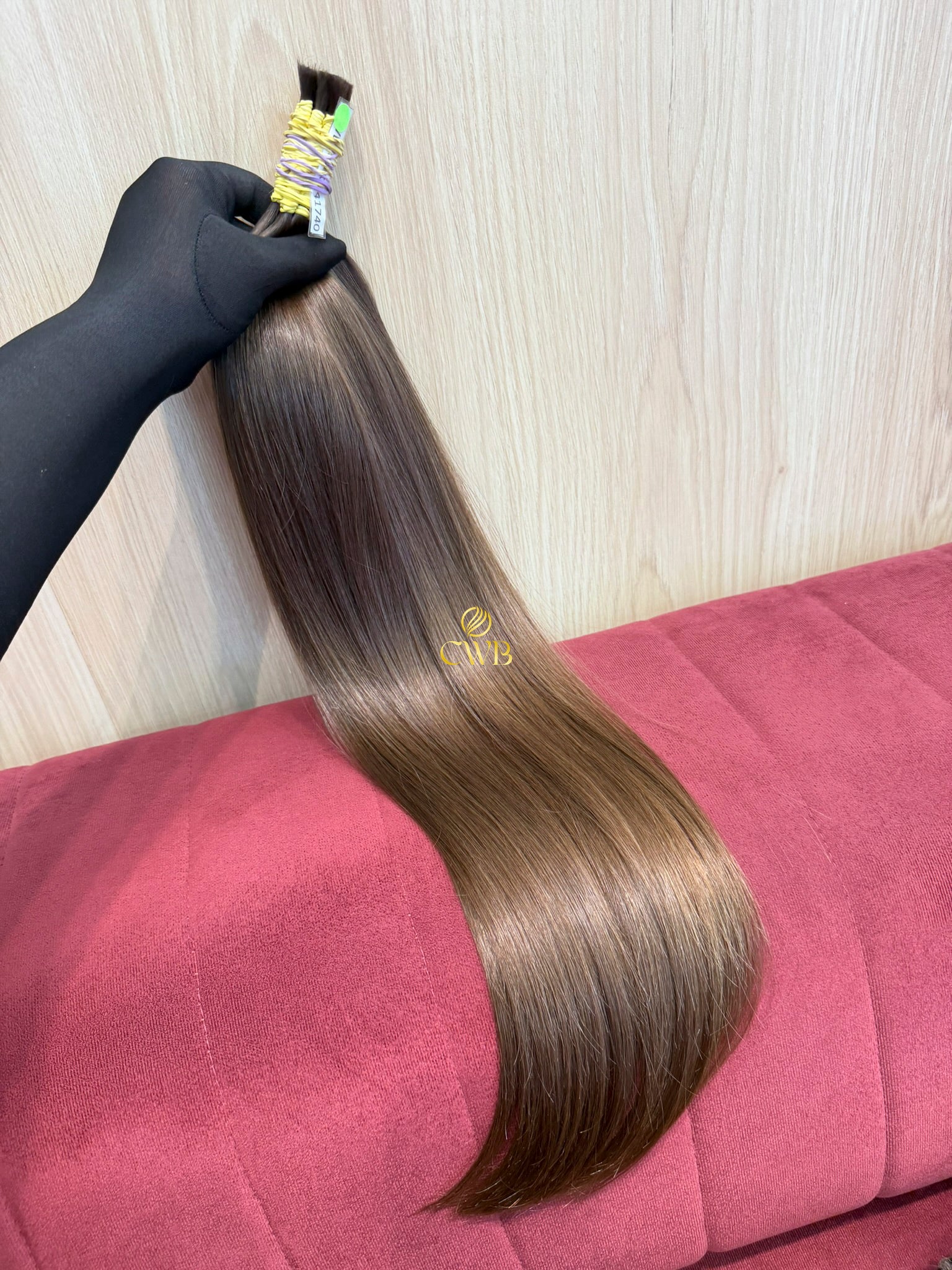 Cabelo Loiro Natural Médio 64cm 111g Liso Brasileiro do Sul