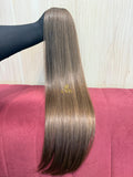 Cabelo Loiro Natural Médio 64cm 111g Liso Brasileiro do Sul
