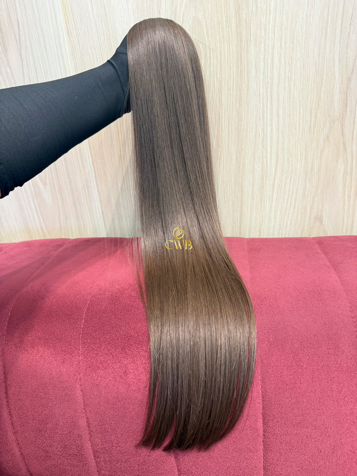 Cabelo Loiro Natural Escuro 65cm 73g Liso Brasileiro do Sul