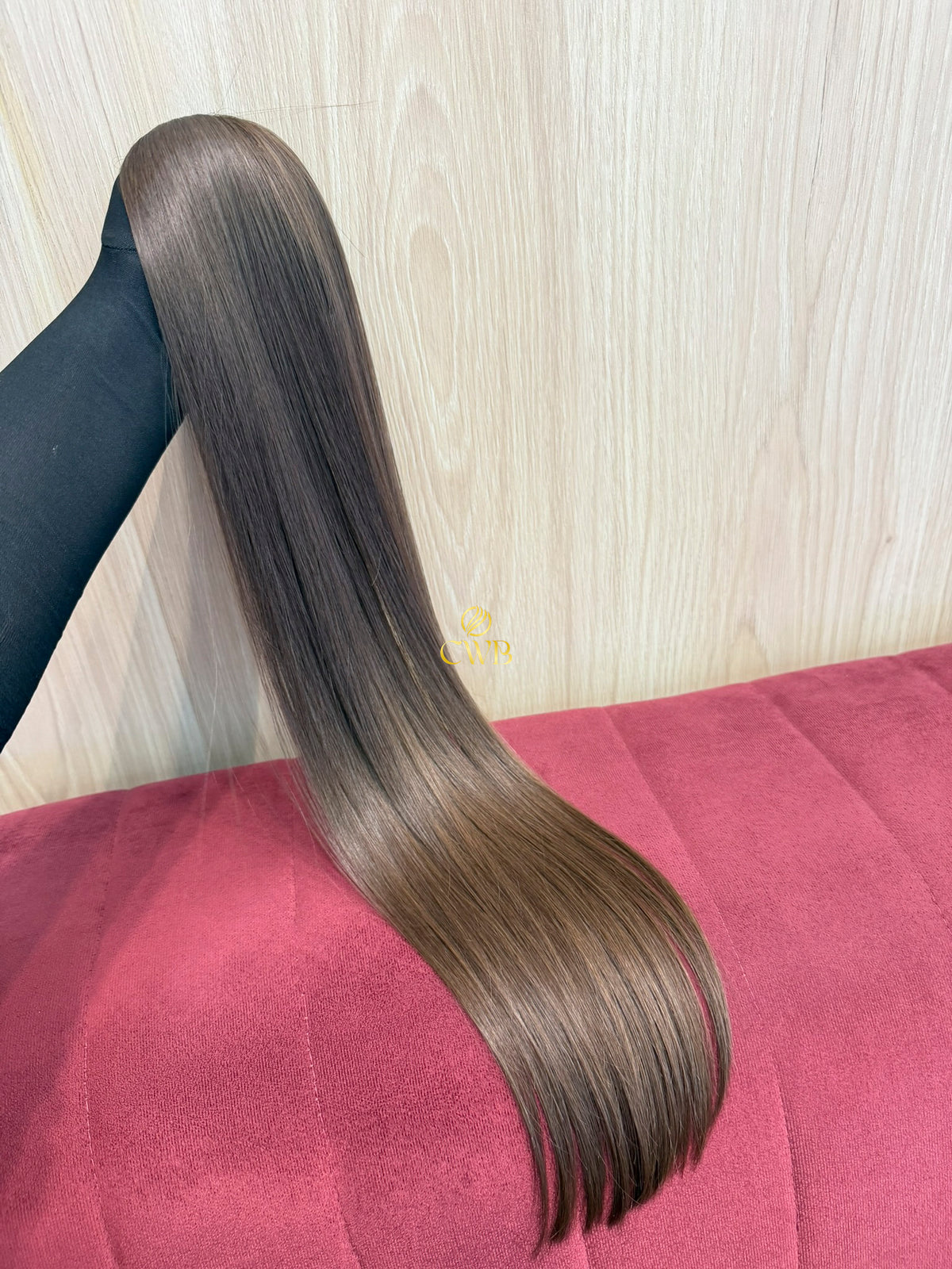 Cabelo Loiro Natural Escuro 65cm 73g Liso Brasileiro do Sul