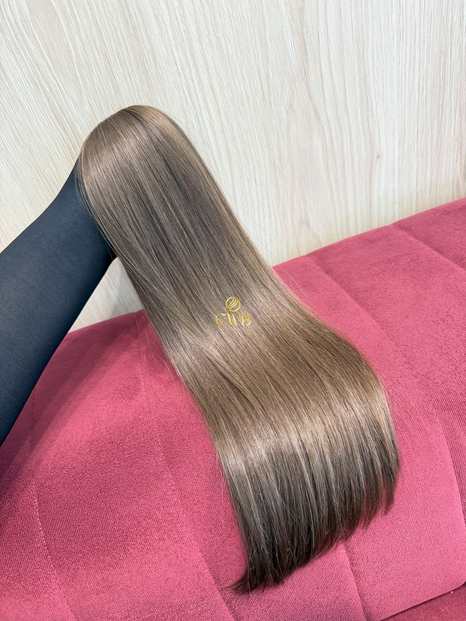 Cabelo Loiro Natural Escuro 50cm 64g Brasileiro do Sul