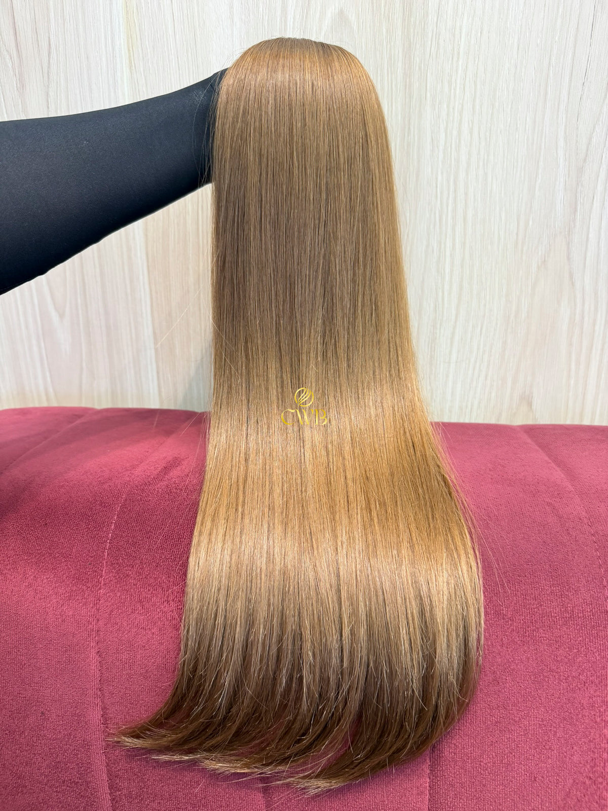 Cabelo Loiro Natural Médio 60cm 212g Liso Brasileiro do Sul