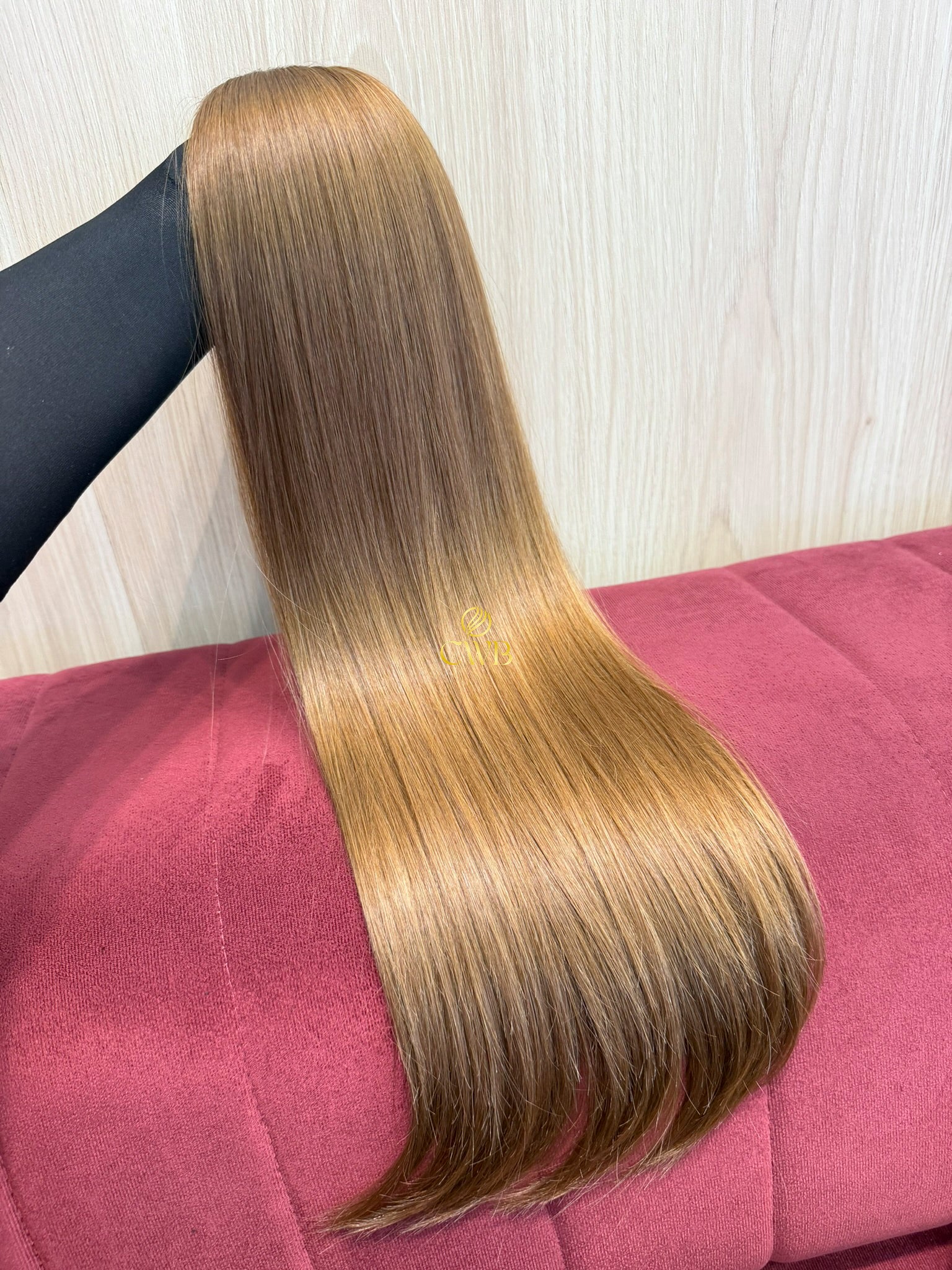 Cabelo Loiro Natural Médio 60cm 212g Liso Brasileiro do Sul