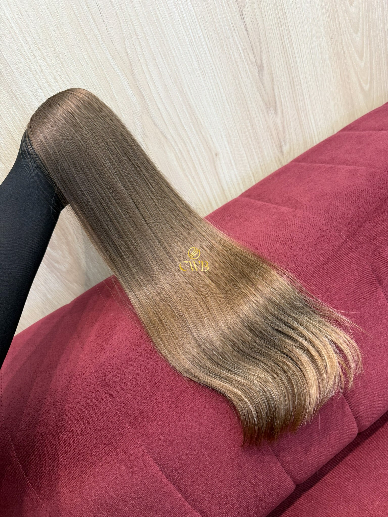 Cabelo Loiro Natural Médio 53cm 109g Brasileiro do Sul