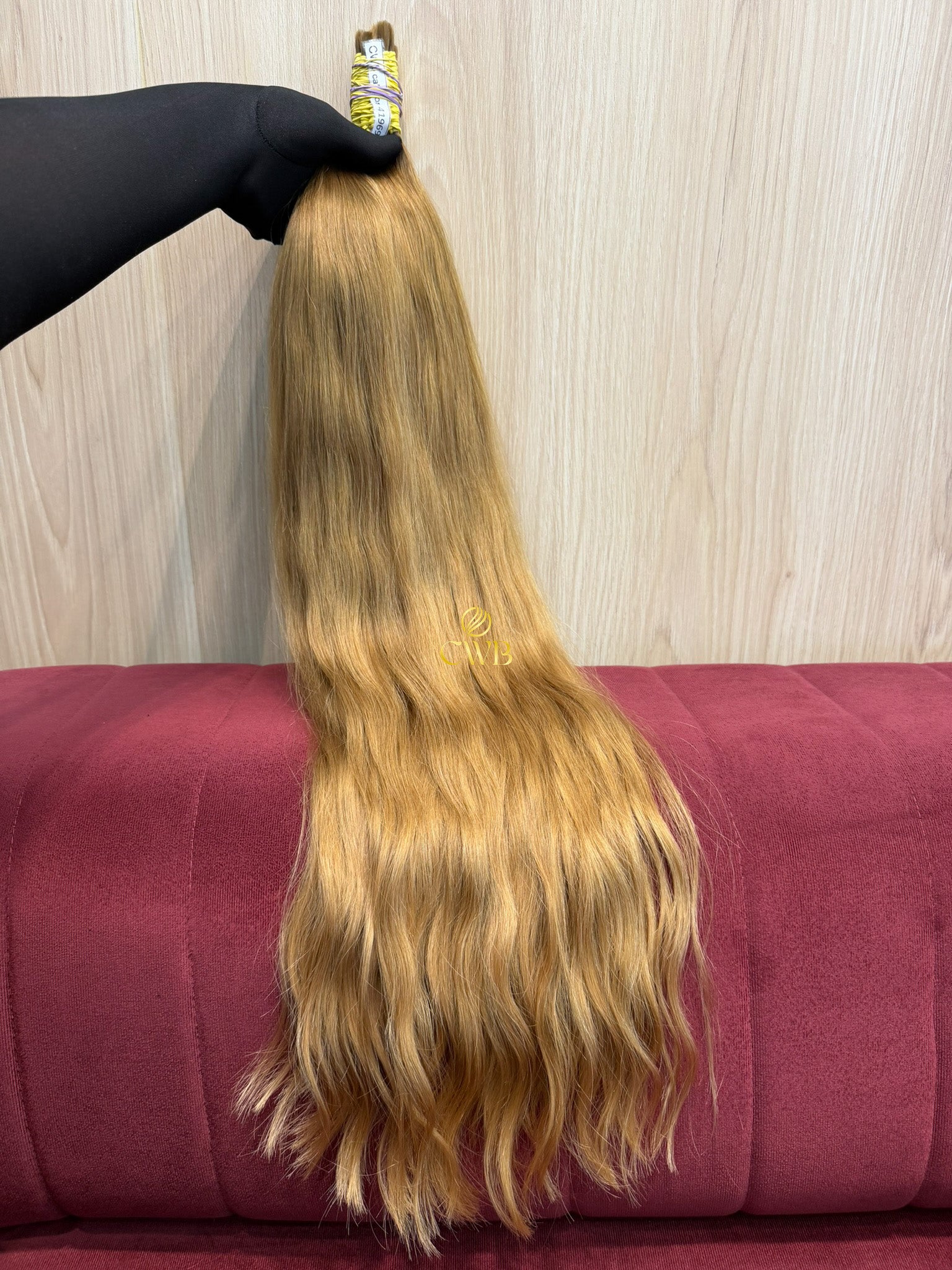 Cabelo Loiro Natural Claro 76cm 229g Brasileiro do Sul
