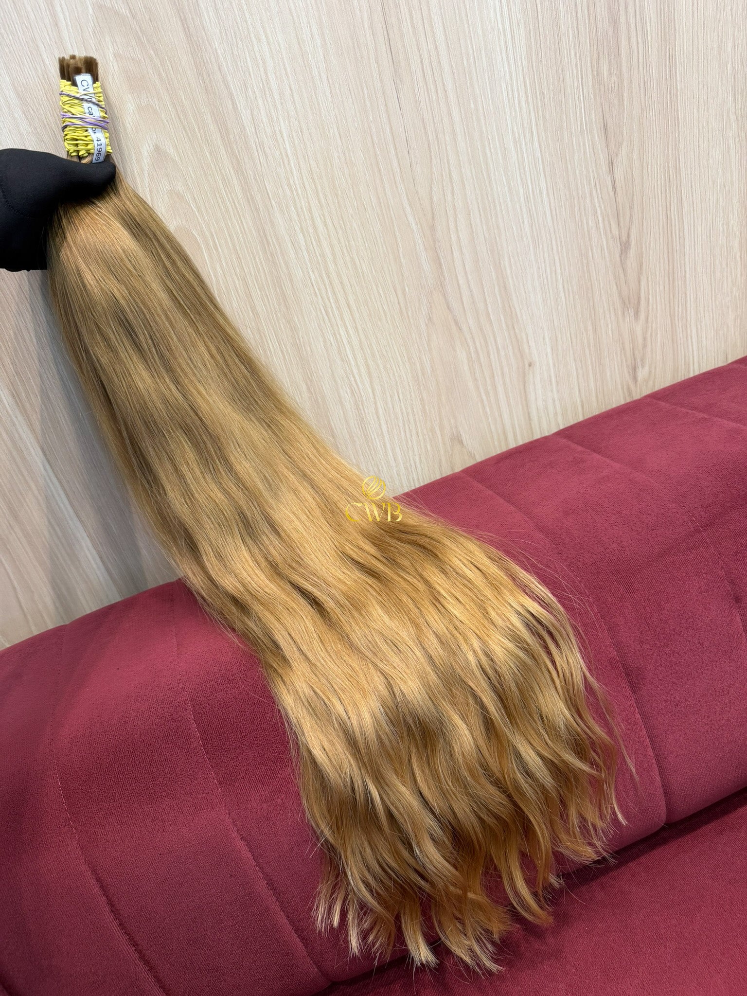 Cabelo Loiro Natural Claro 76cm 229g Brasileiro do Sul