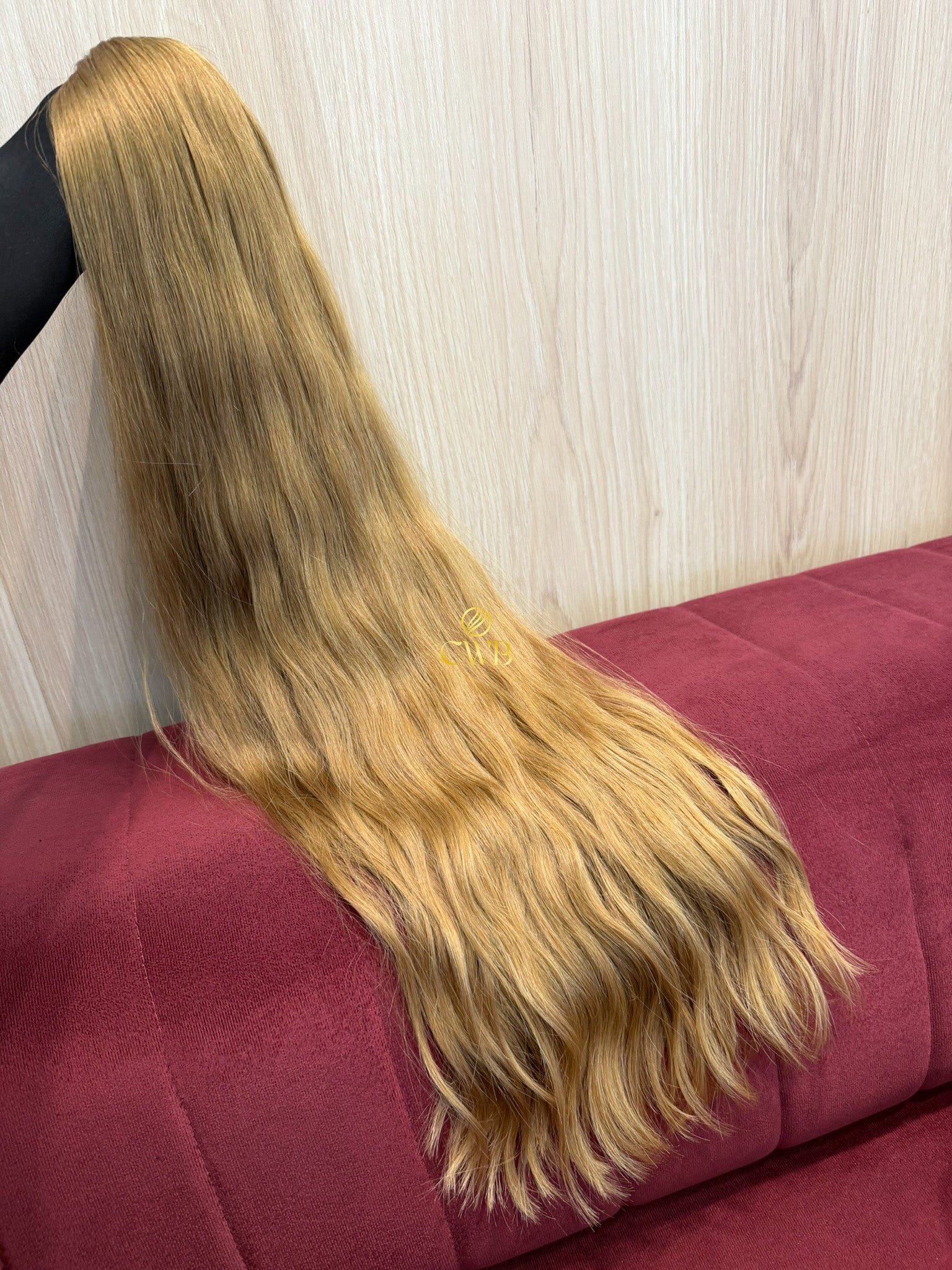 Cabelo Loiro Natural Claro 76cm 229g Brasileiro do Sul