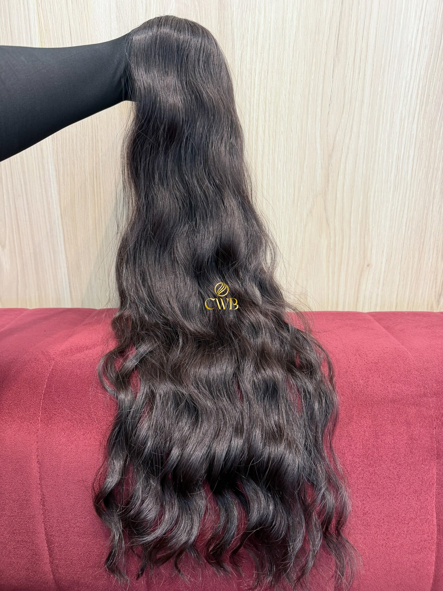 Cabelo Castanho Médio 74cm 141g Brasileiro do Sul