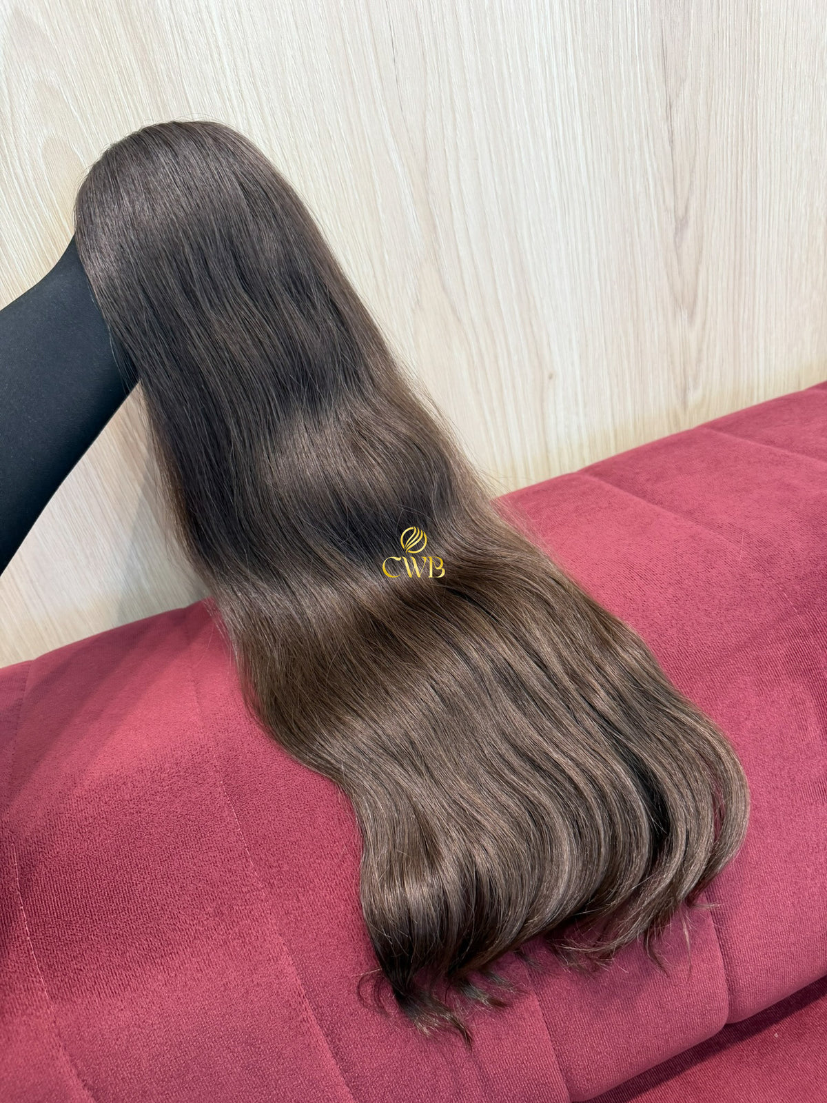 Cabelo Castanho Médio 61cm 113g Brasileiro do Sul