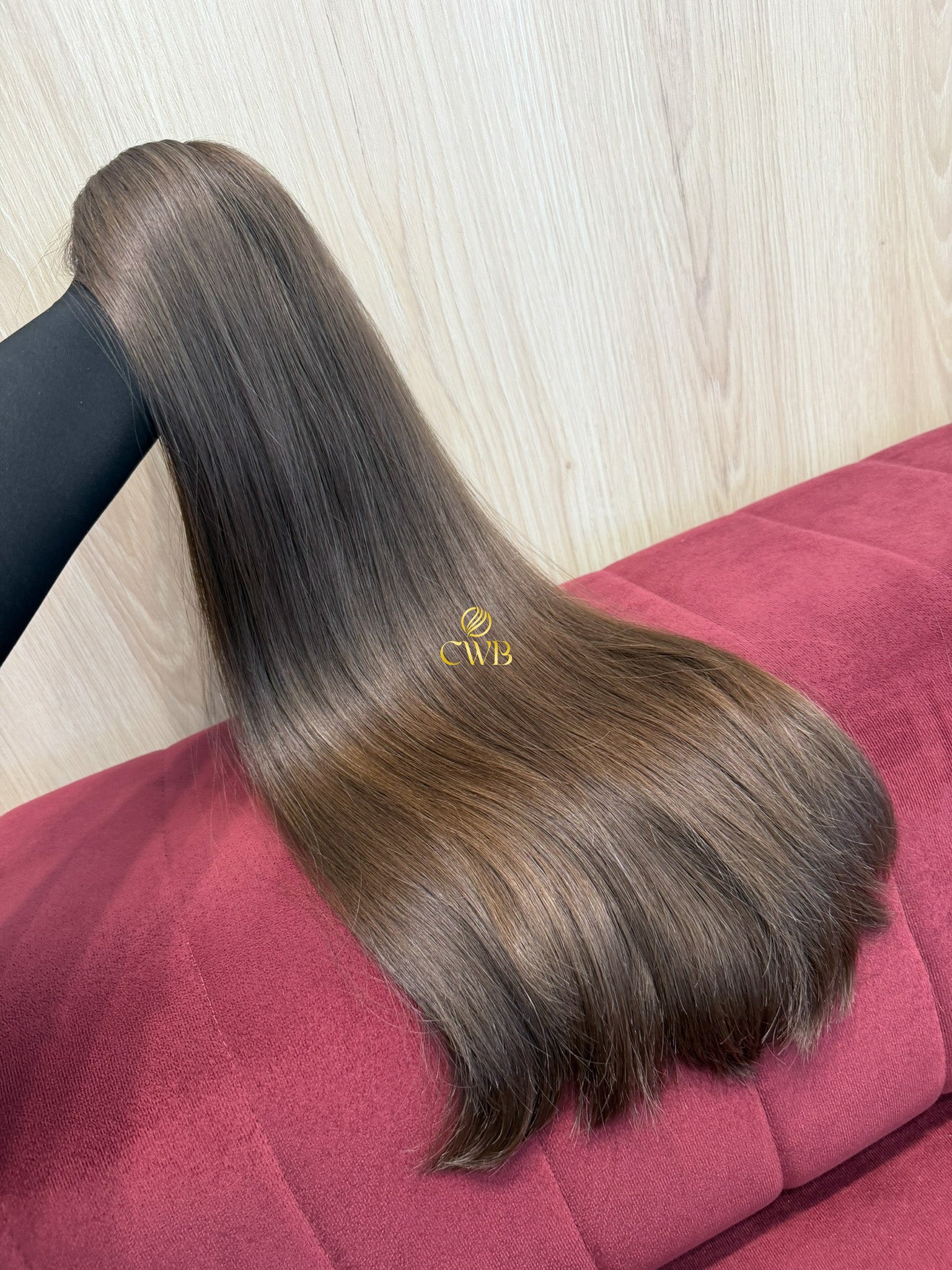 Cabelo Loiro Natural Escuro 63cm 226g Brasileiro do Sul