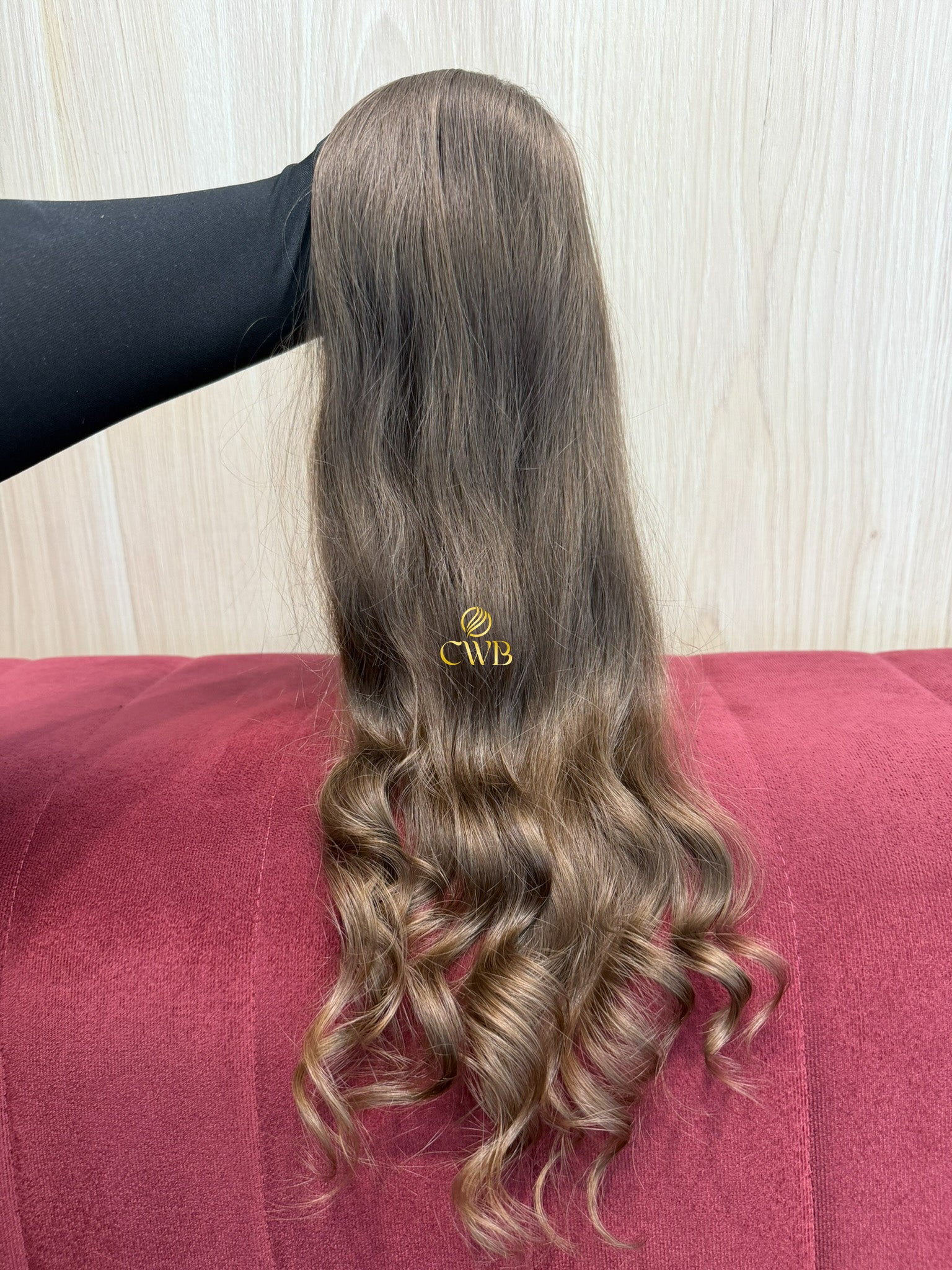 Cabelo Loiro Natural Médio 51cm 50g Brasileiro do Sul