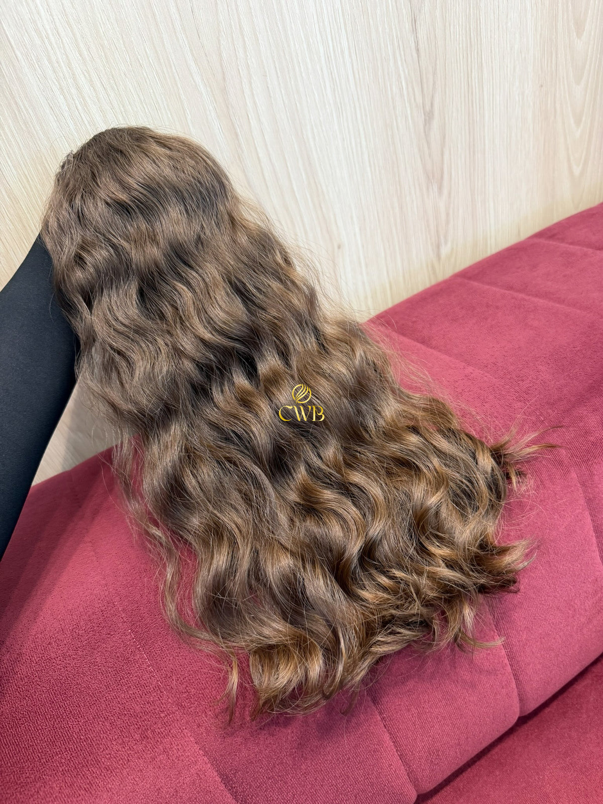 Cabelo Loiro Natural Escuro 46cm 137g Brasileiro do Sul