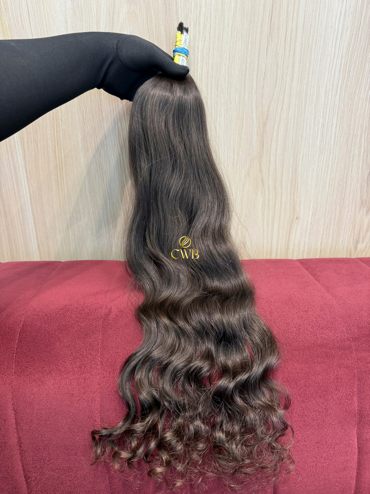 Cabelo Castanho Natural Médio 60cm 71g Brasileiro do Sul