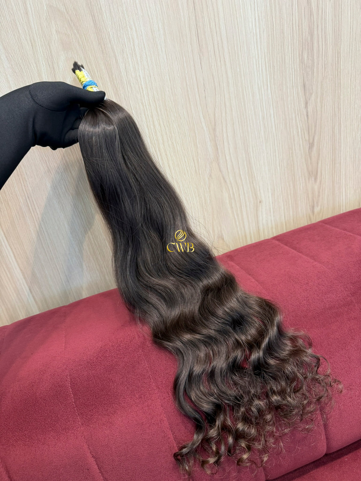 Cabelo Castanho Natural Médio 60cm 71g Brasileiro do Sul